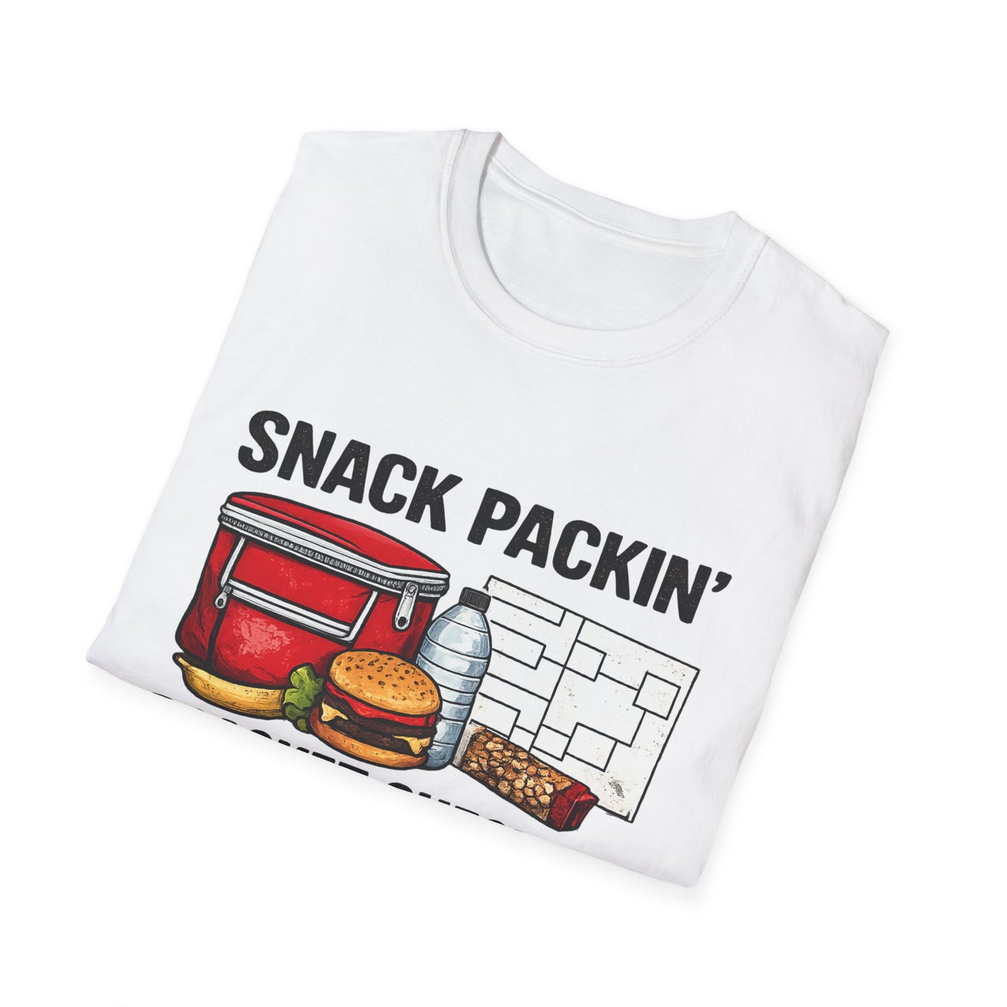 Wrestling Mom T‑Shirt – "Snack Packin' Bracket Checkin'" Tournament Fan Tee