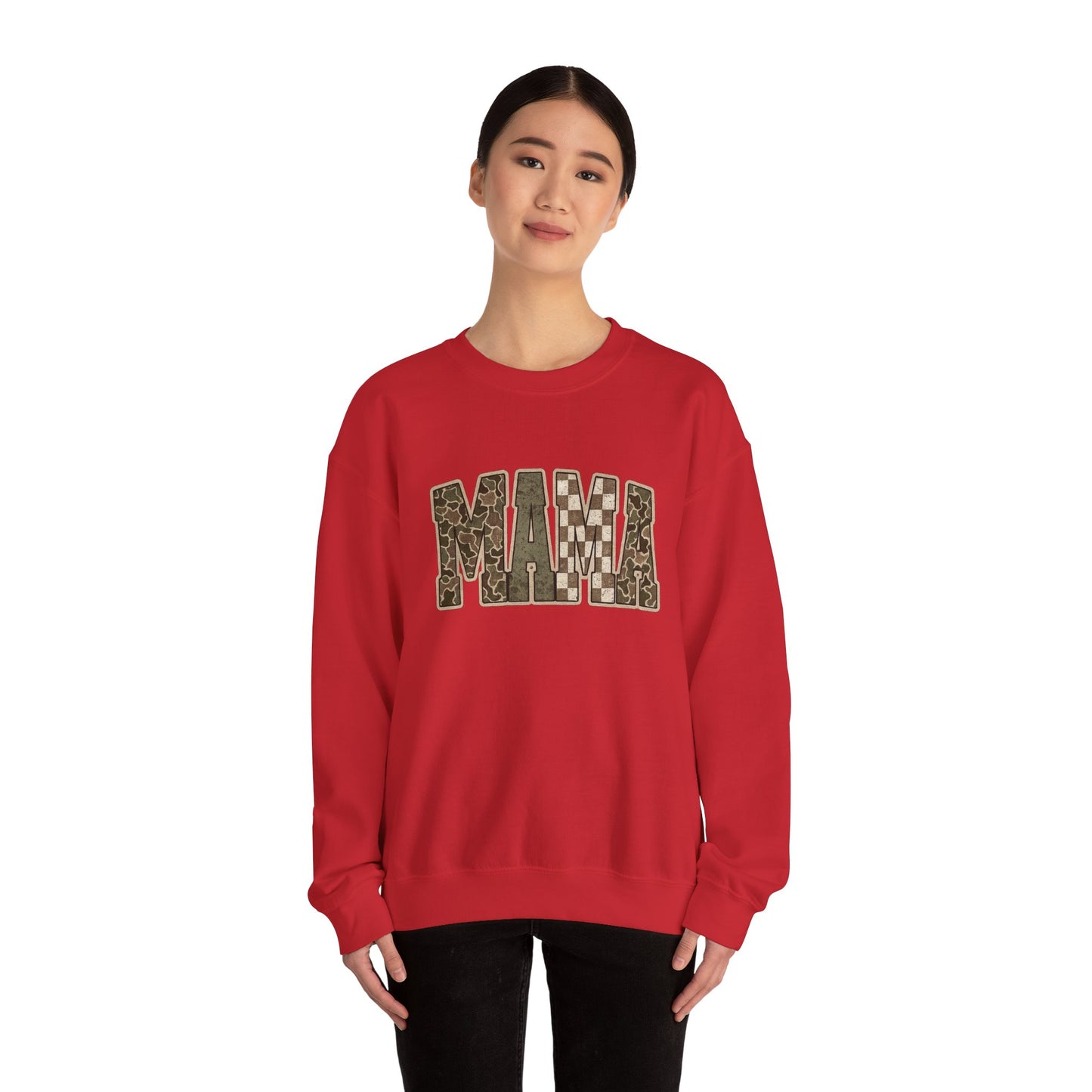 Mama Camo Crewneck Sweatshirt