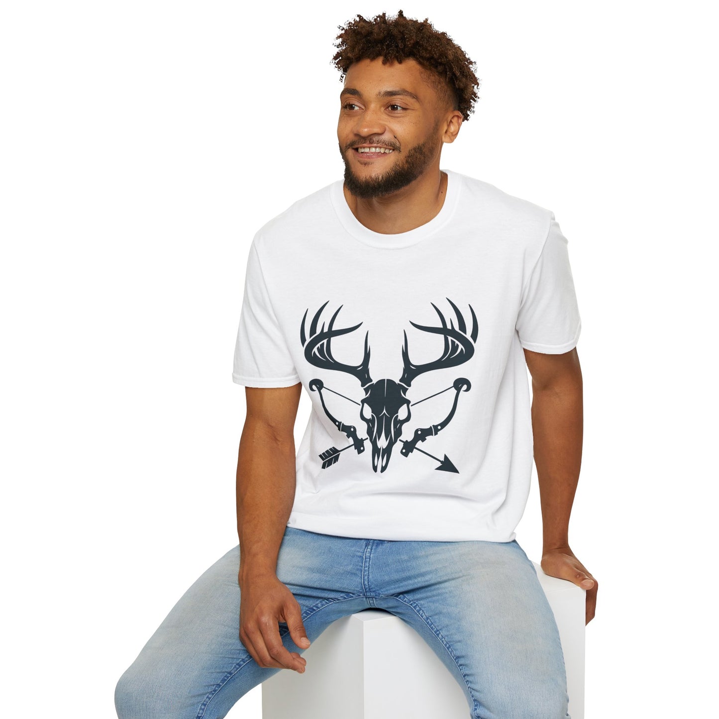 Deer Skull & Arrows Graphic T-Shirt