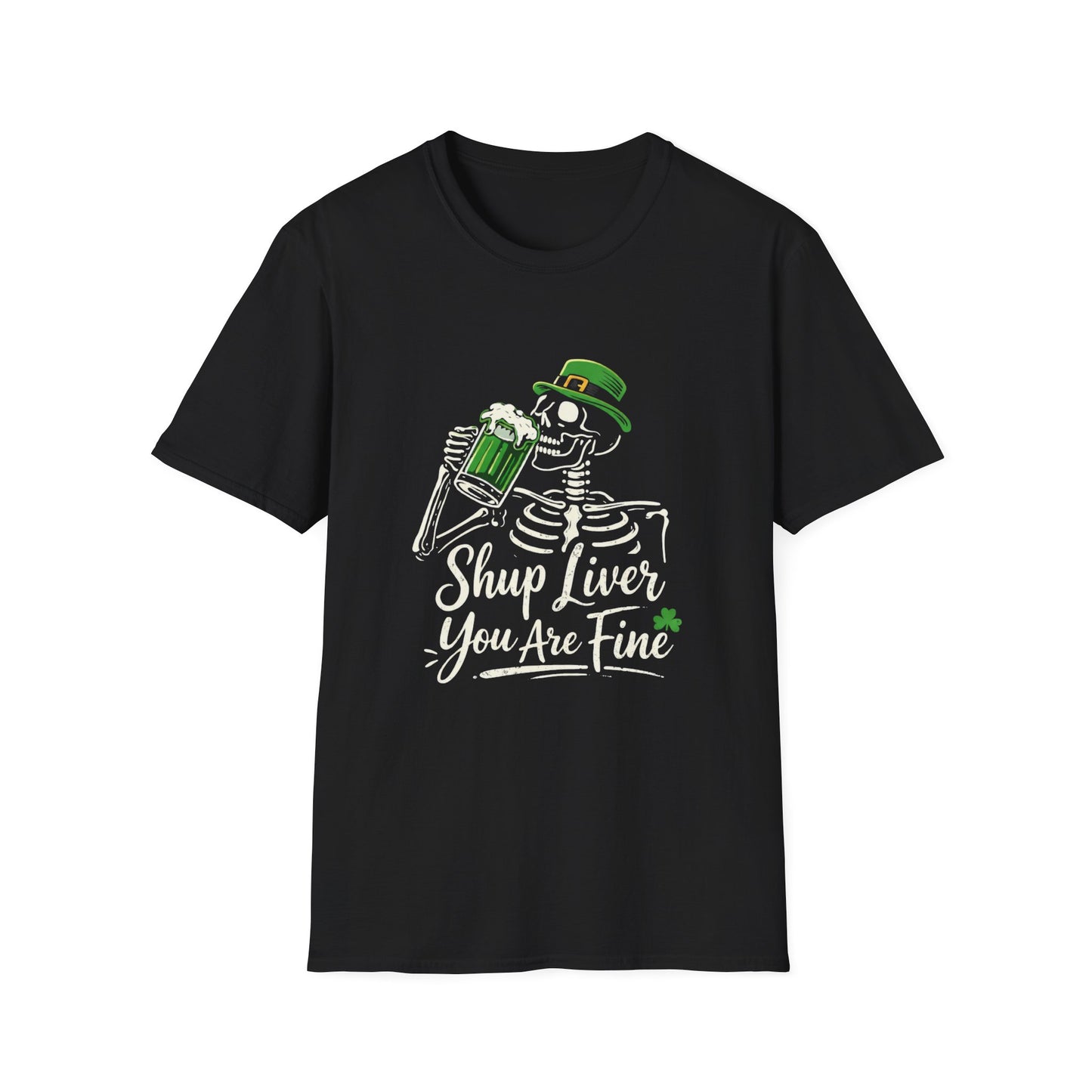 St. Patrick's Day Beer & Shamrock T-Shirt