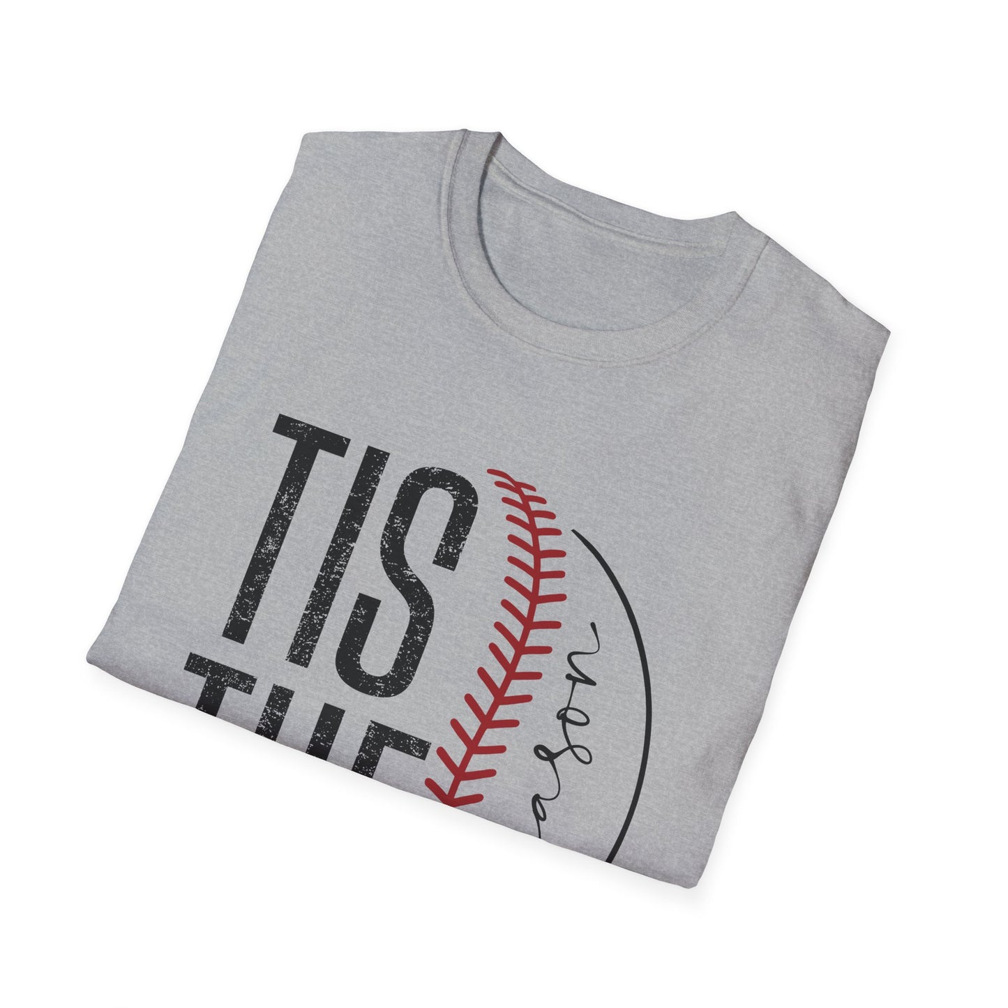 T-Shirt - "Tis The" Baseball Graphic Tee