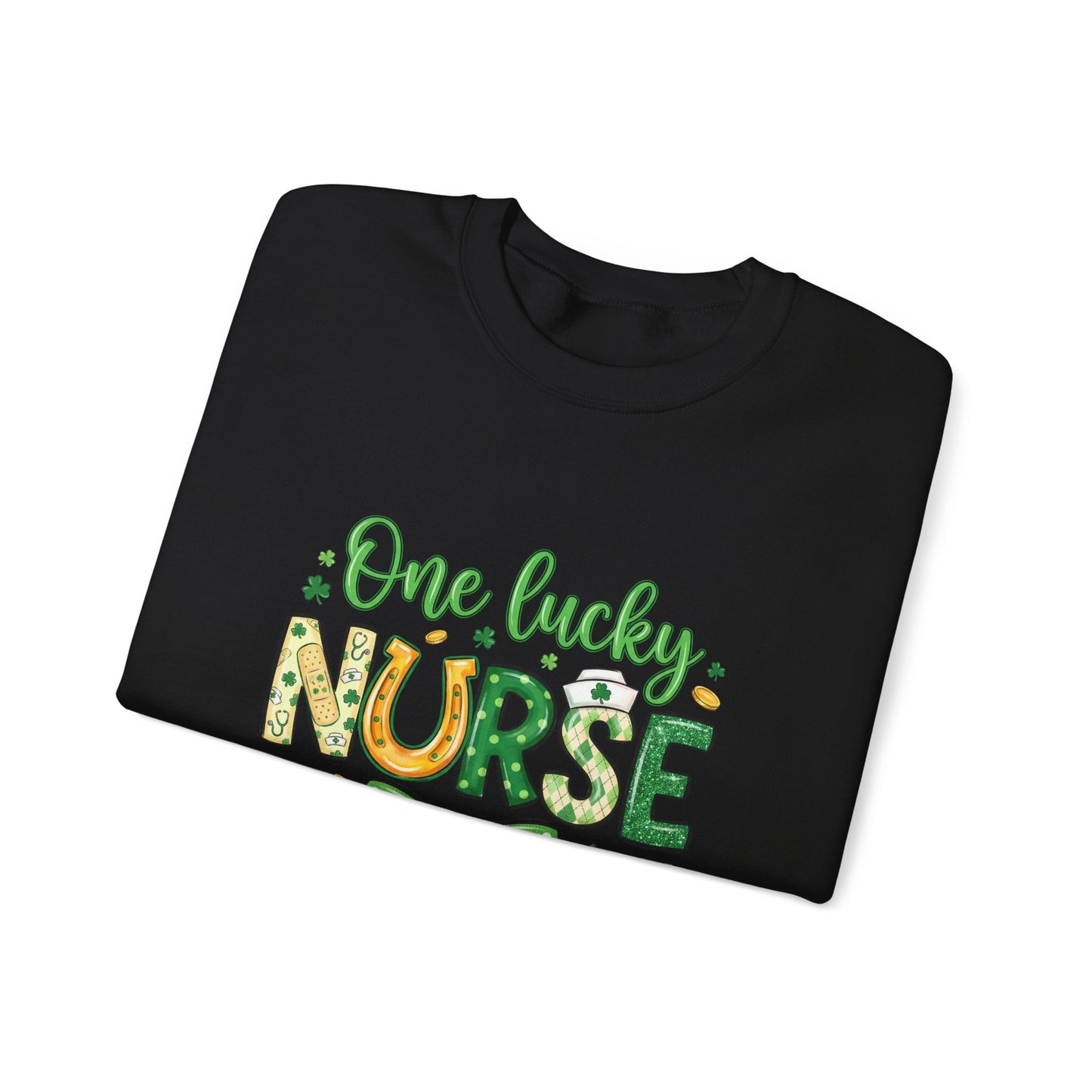 One Lucky Nurse Sweatshirt — St. Patrick’s Day Nurse Gift