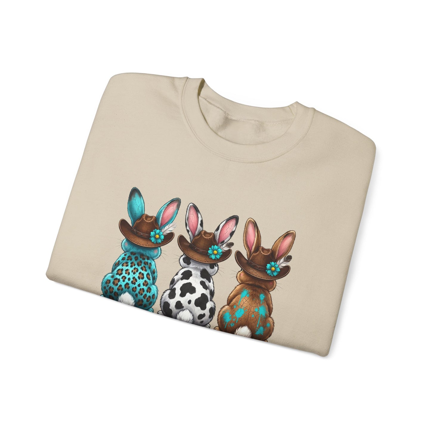 Easter Trio Bunny Crewneck Sweatshirt
