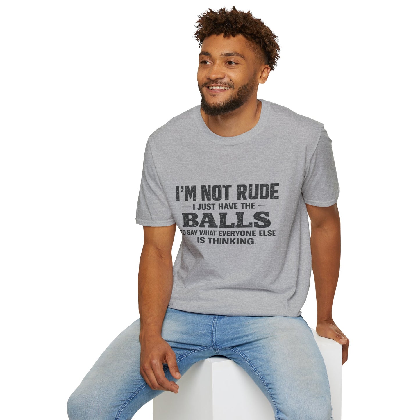 I'm Not Rude Funny Graphic T-Shirt