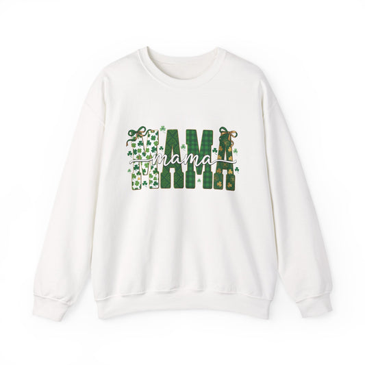 Mama Shamrock Crewneck Sweatshirt