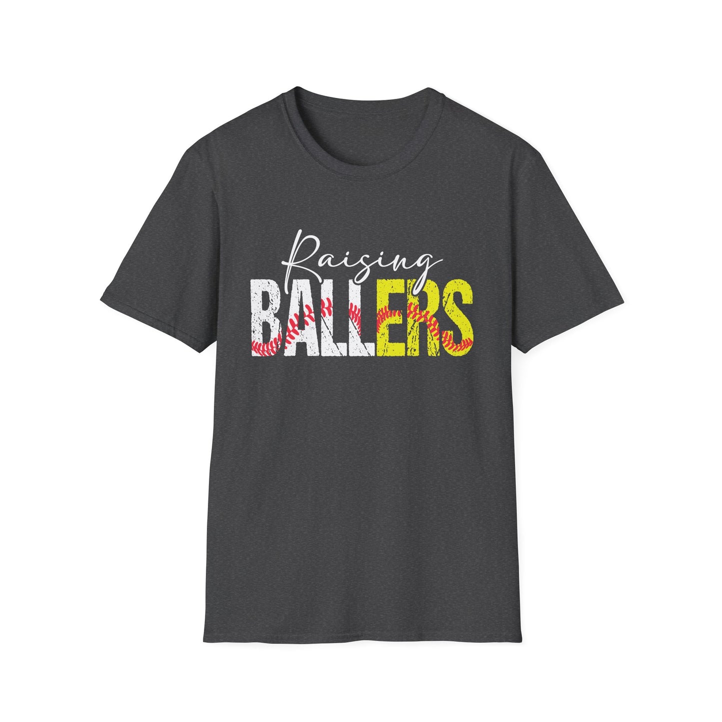 Raising Ballers T-Shirt — Basketball Mom/Dad Tee