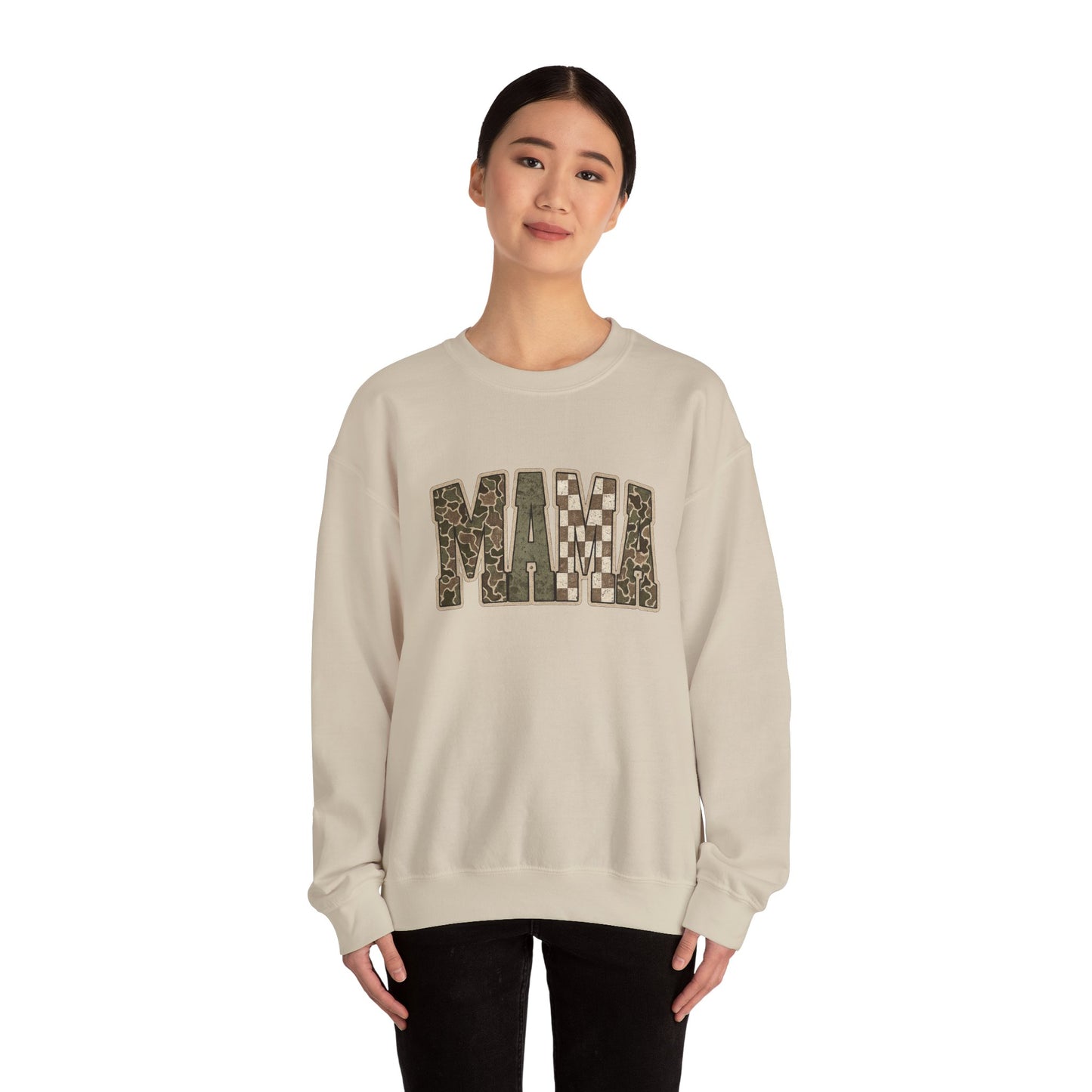 Mama Camo Crewneck Sweatshirt
