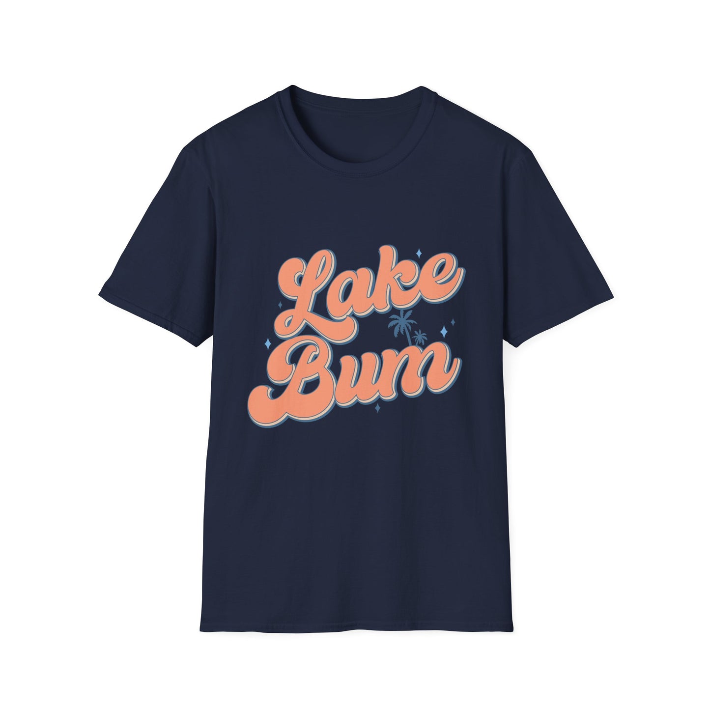 Lake Bum T-Shirt — Retro Beach Vibes Graphic Tee