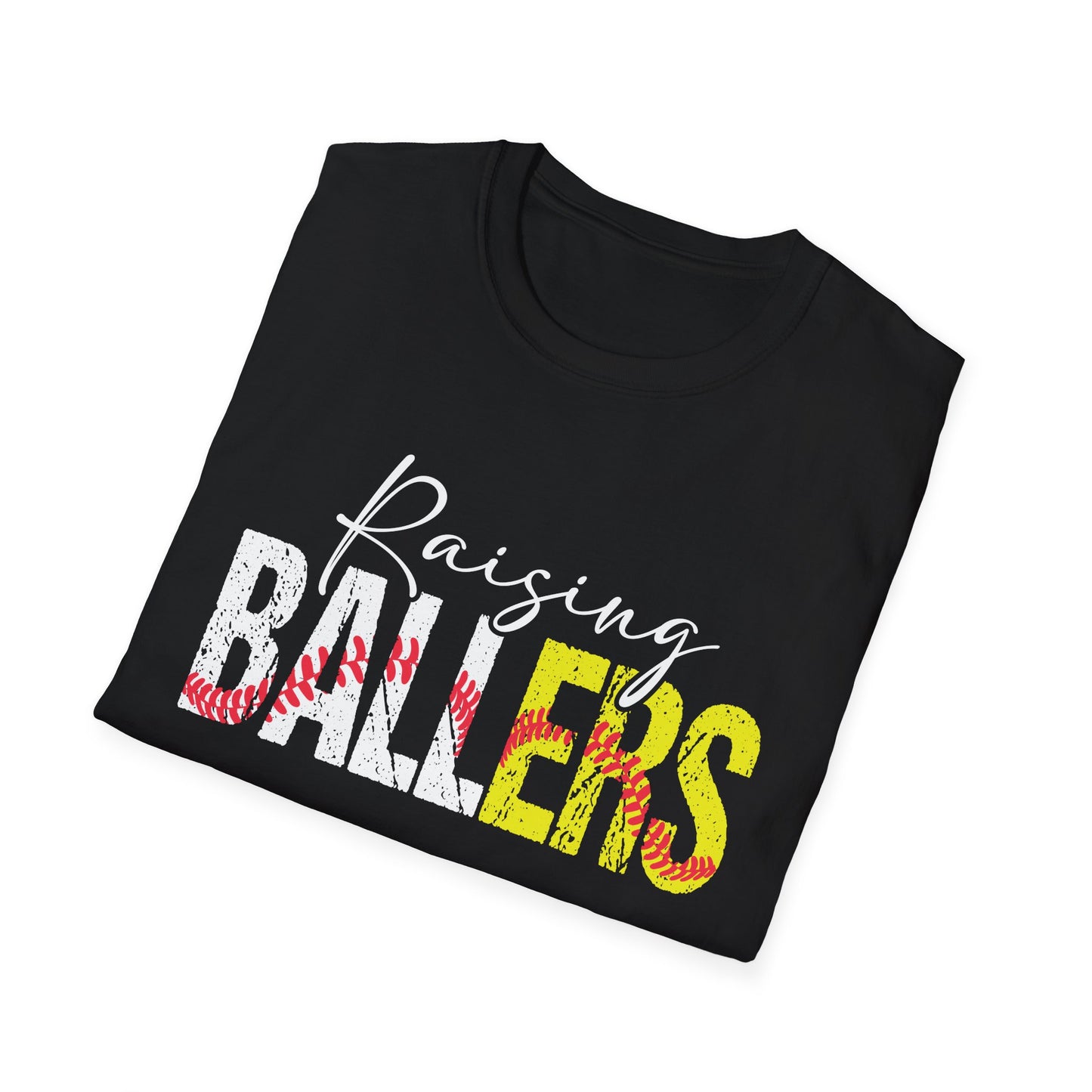 Raising Ballers T-Shirt — Basketball Mom/Dad Tee