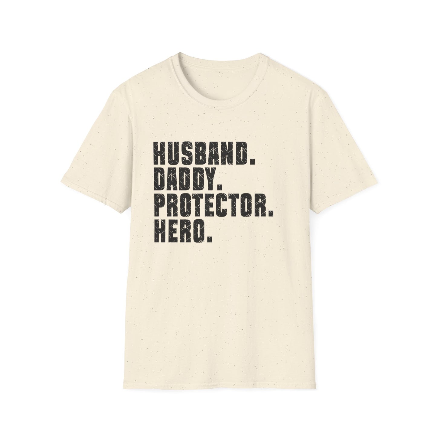 Husband Daddy Protector Hero T‑Shirt — Father's Day Gift Tee