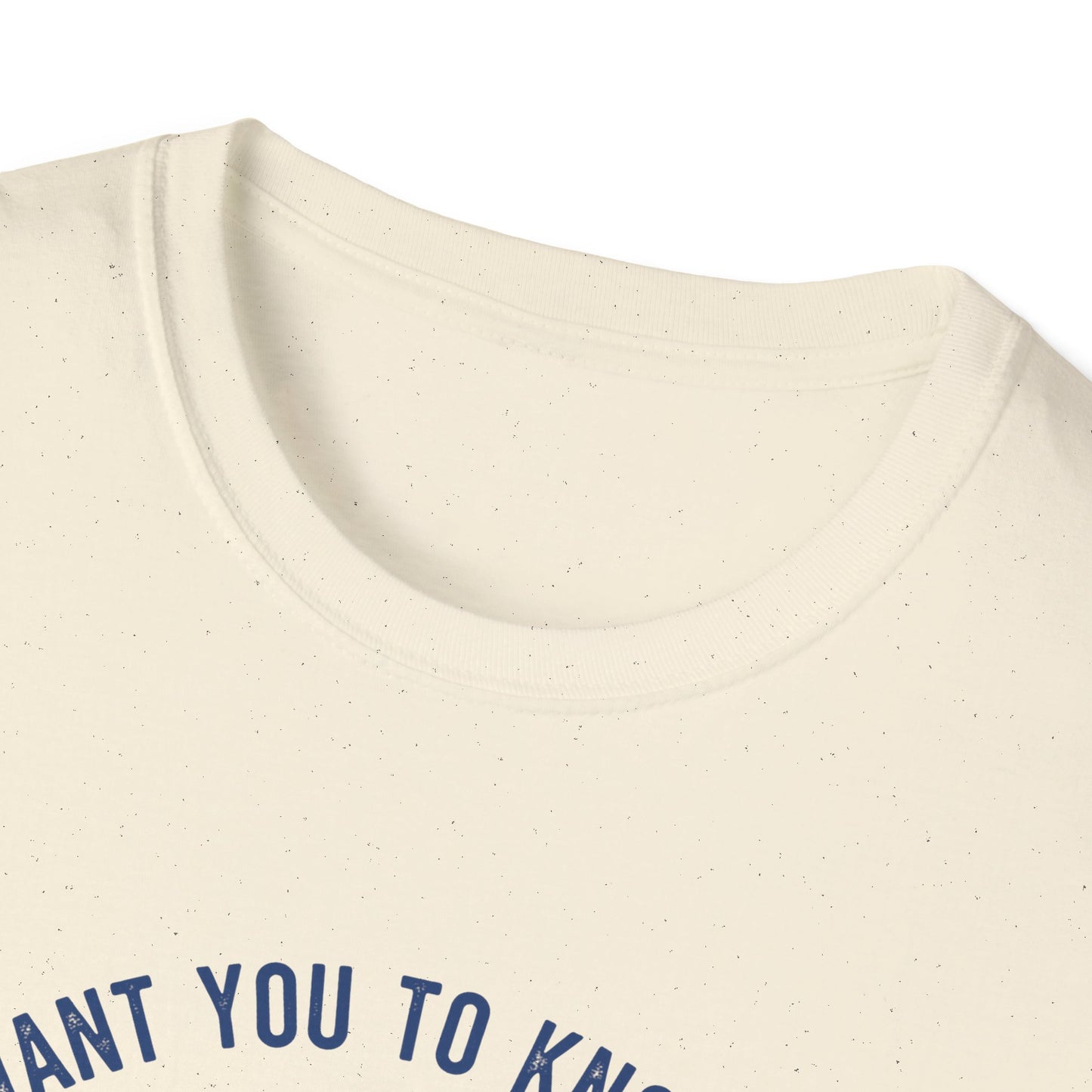 T-Shirt — "I Want You to Know That Someone Cares" Raccoon Comfort Tee