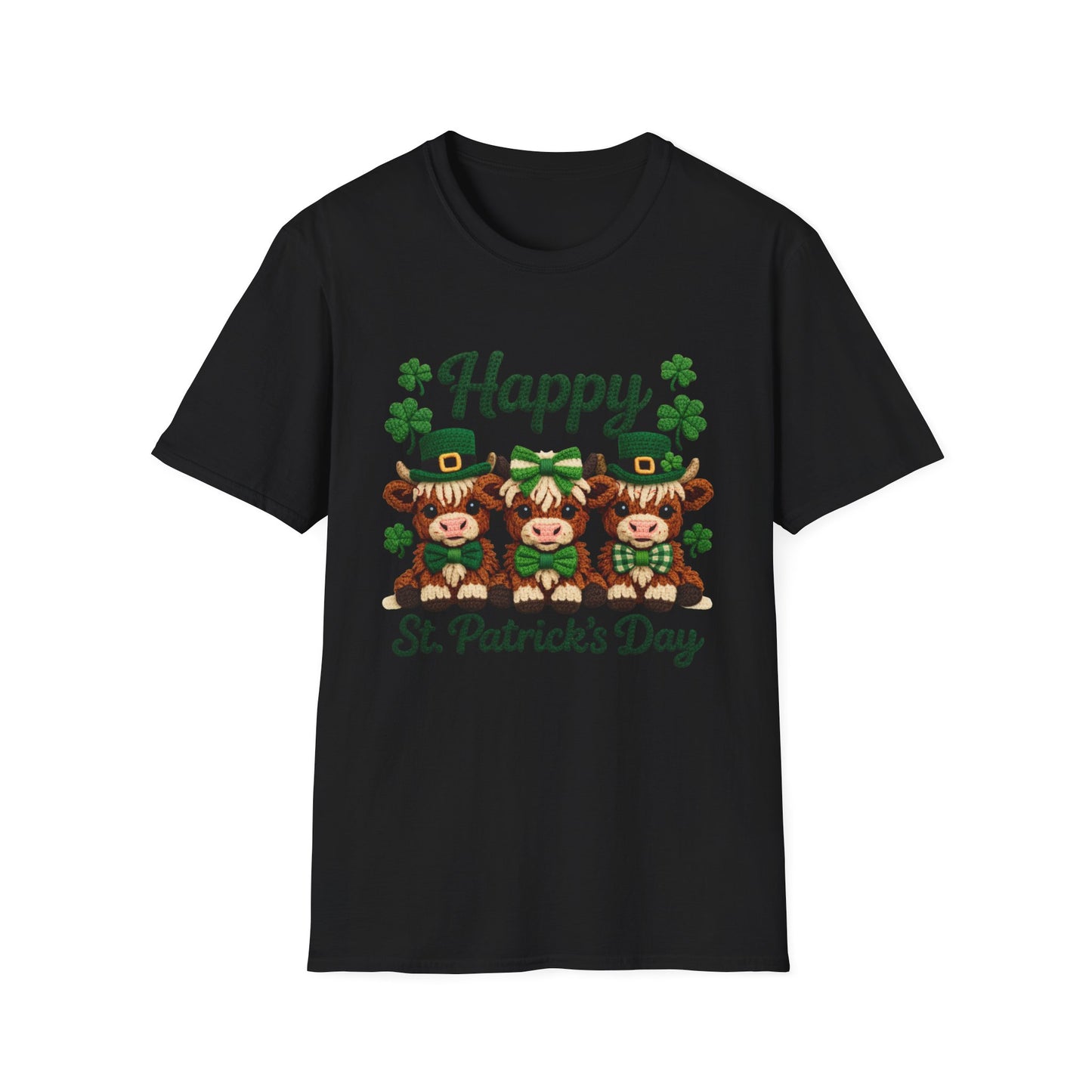 St. Patrick's Day T-Shirt Cow