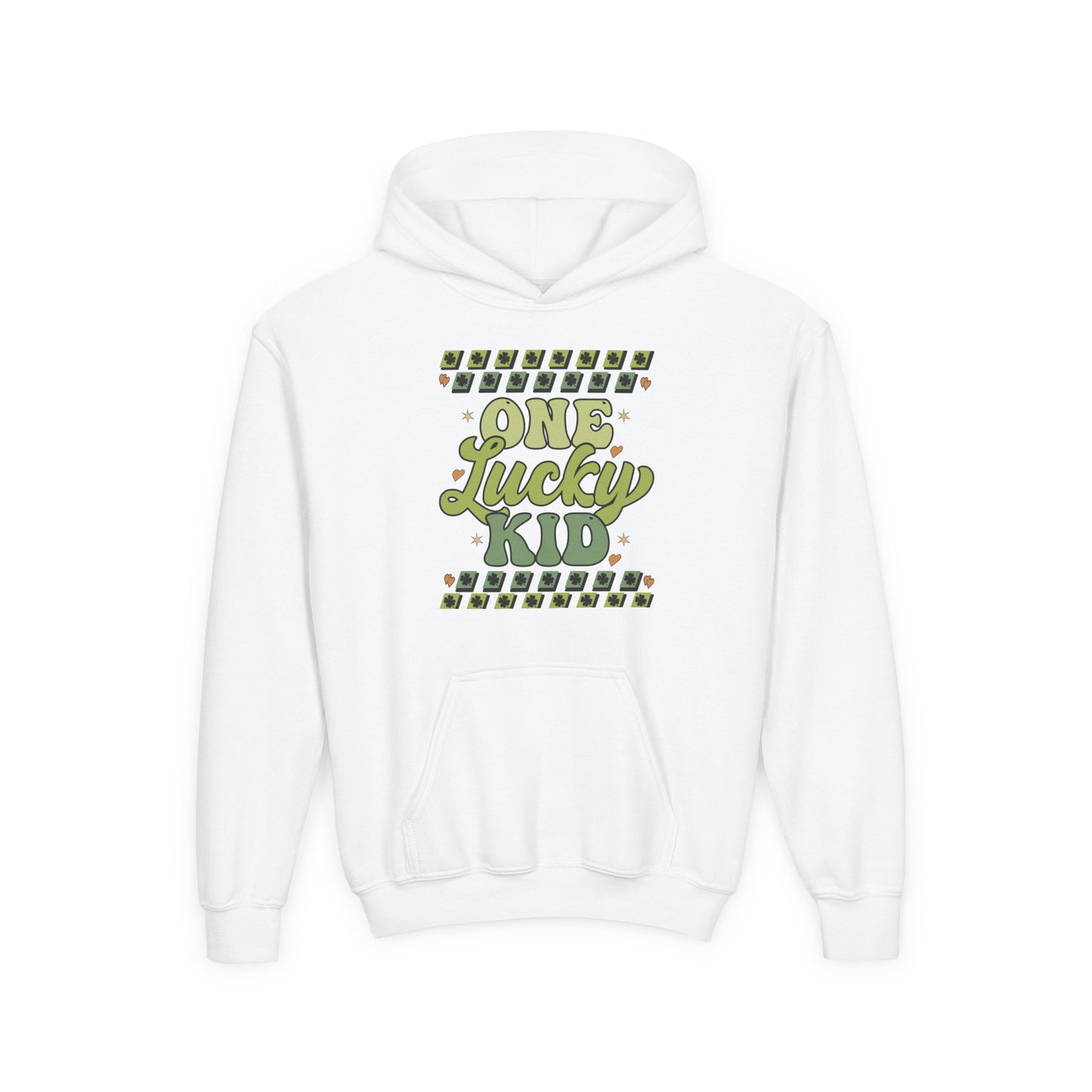 One Lucky Kid Hoodie — Youth St. Patrick's Day Lucky Kid Sweatshirt