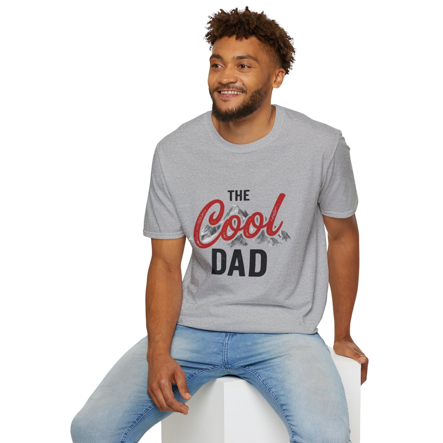 Cool Dad T-Shirt — 'The Cool' Vintage Mountain Dad Tee