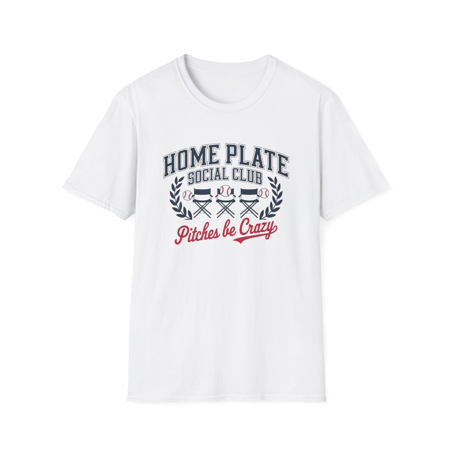 Home Plate Social Club 'Pitches Be Crazy' T-Shirt