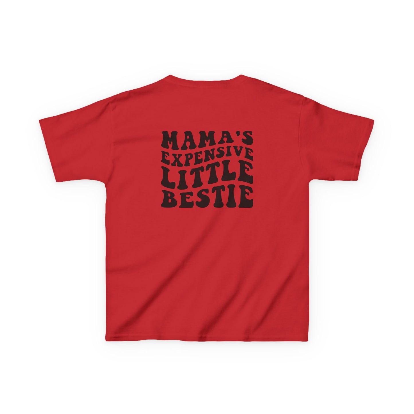 Kids Tee — "Mama's Expensive Little Bestie" Retro Graphic