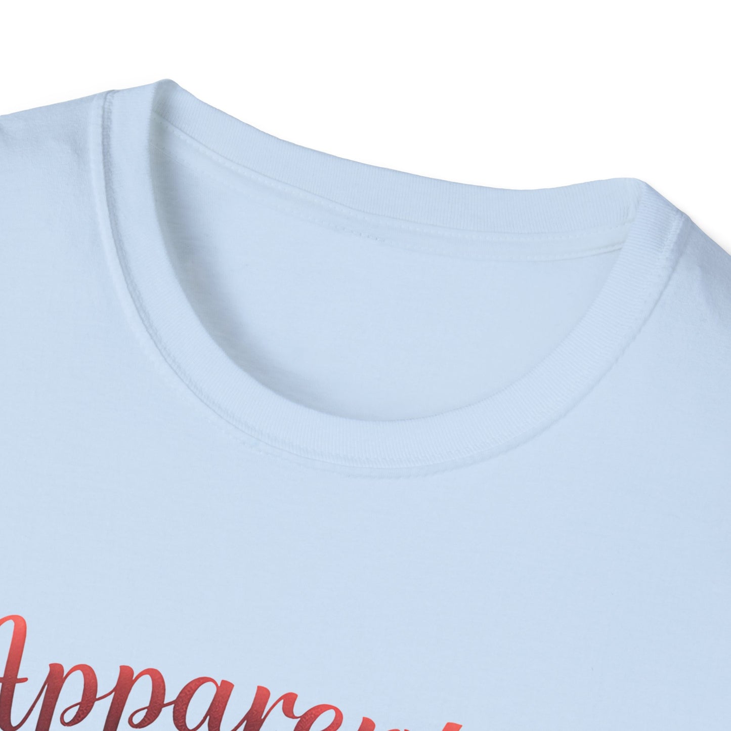 T-Shirt — "Apparently I Have An Attitude" Cute Highland Cow Graphic Tee