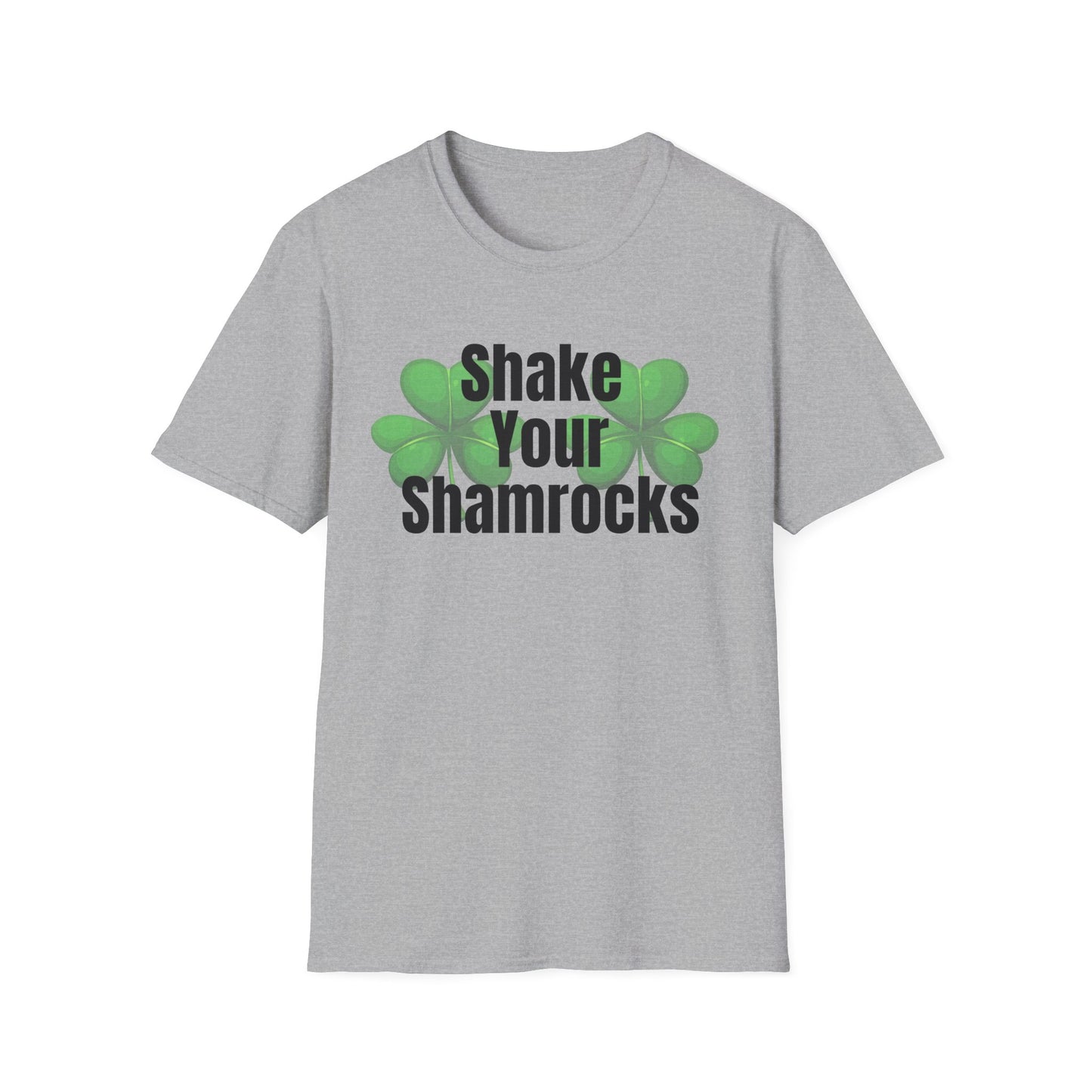 Shake Your Shamrocks T-Shirt — St. Patrick’s Day Funny Shamrock Tee