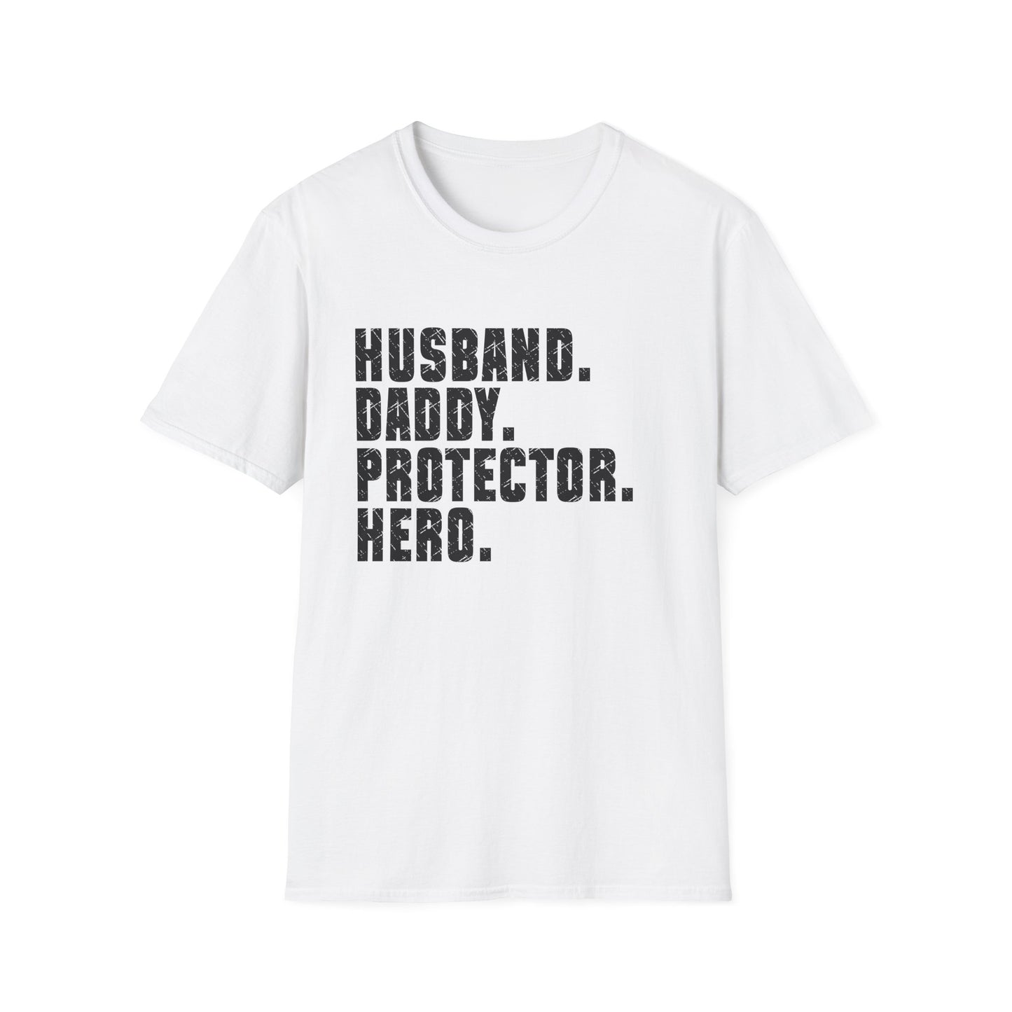 Husband Daddy Protector Hero T‑Shirt — Father's Day Gift Tee