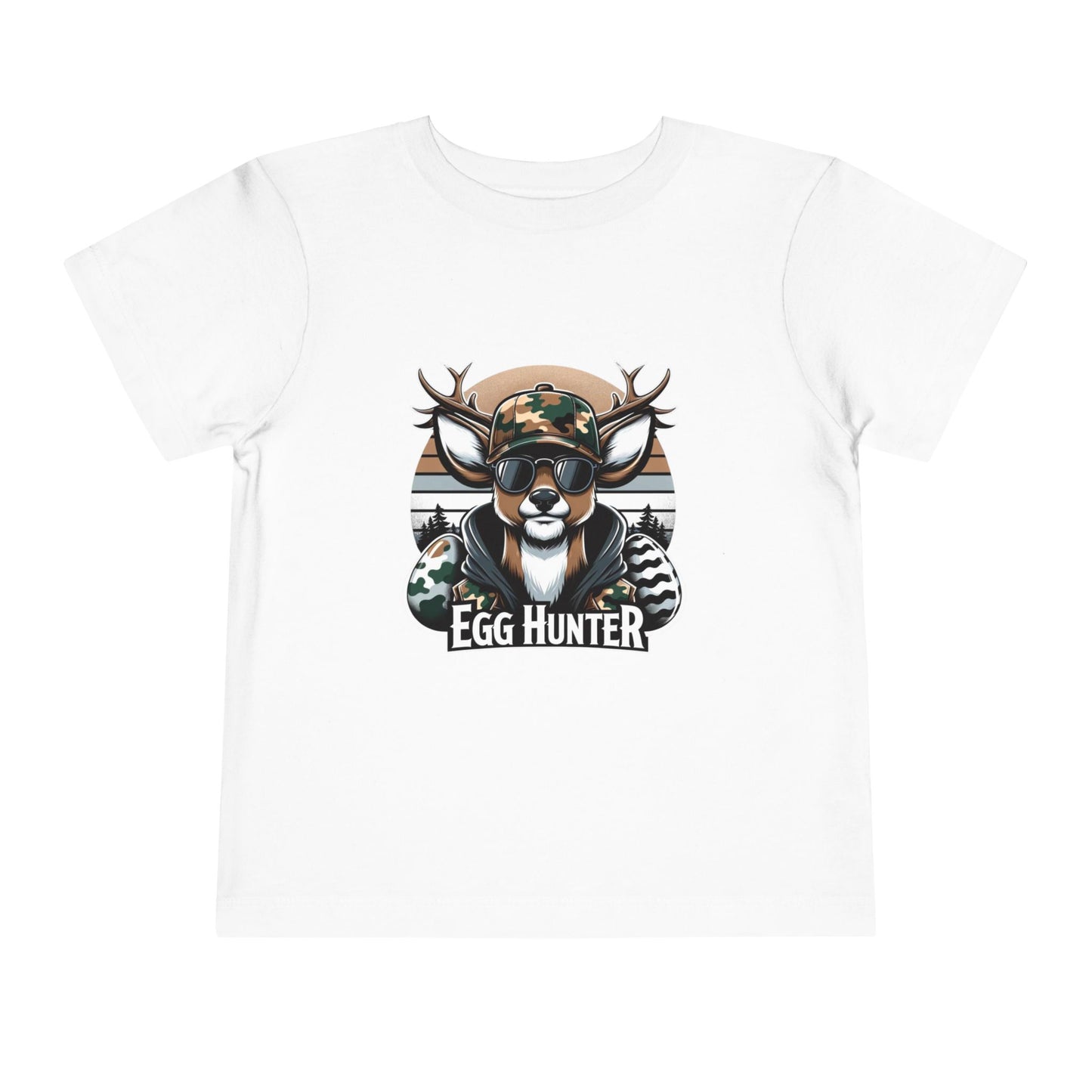 Toddler "Egg Hunter" Deer Camo Tee