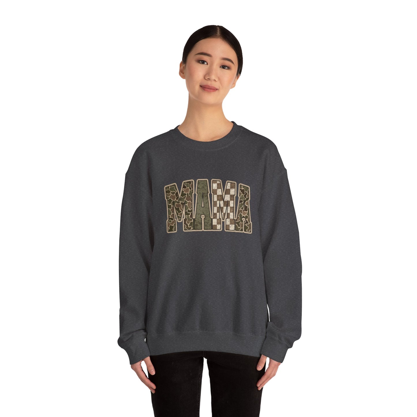Mama Camo Crewneck Sweatshirt