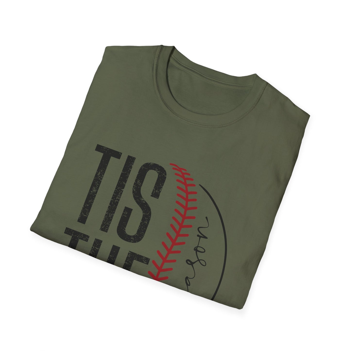 T-Shirt - "Tis The" Baseball Graphic Tee