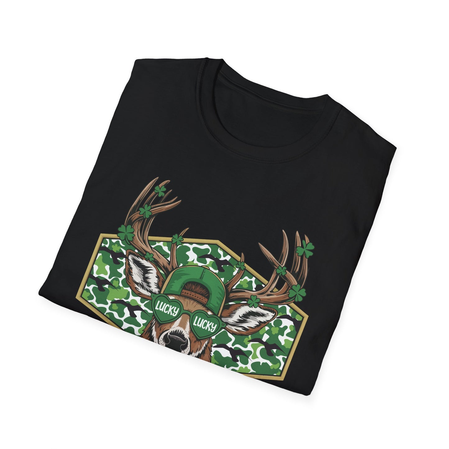 Camo Buck Deer T-Shirt