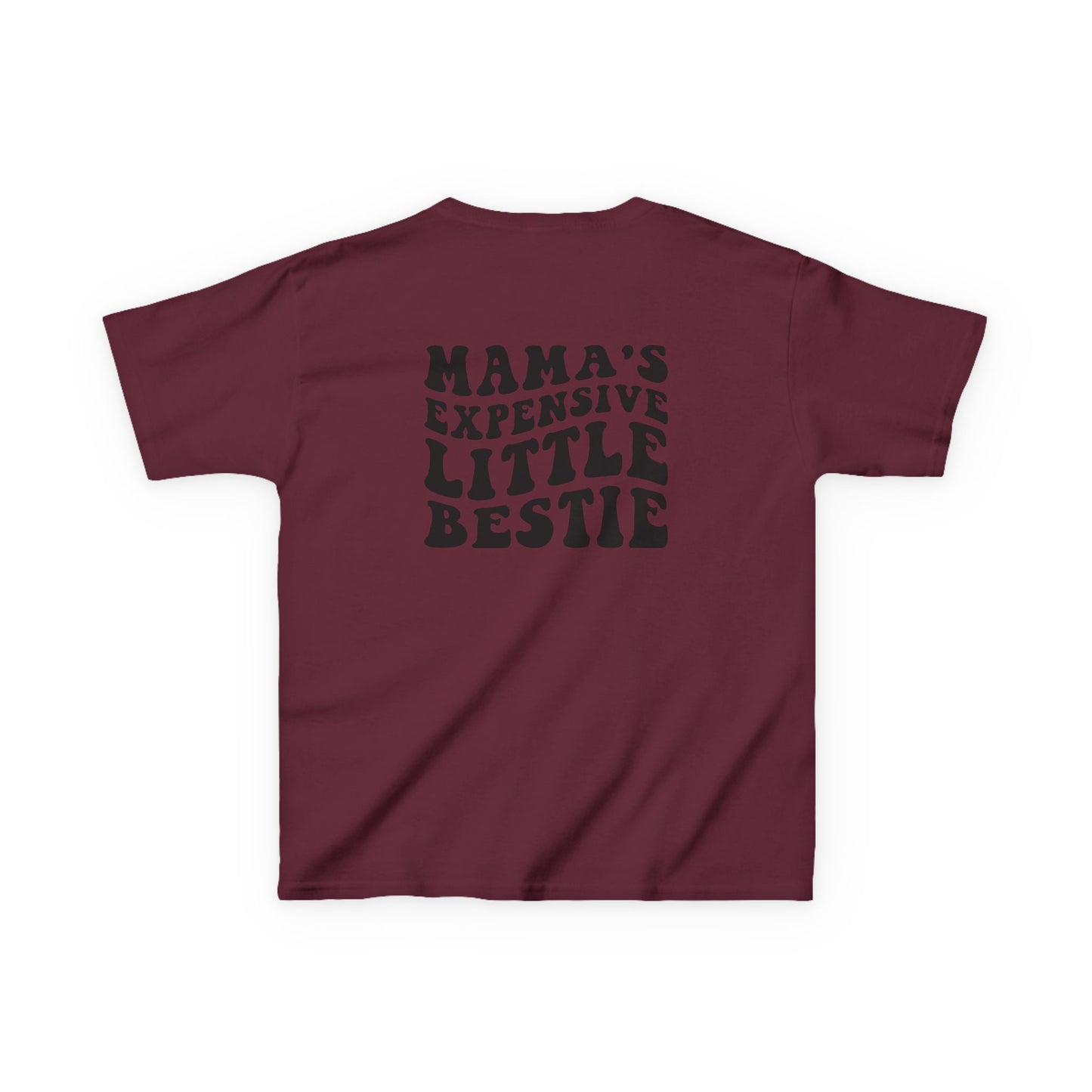 Kids Tee — "Mama's Expensive Little Bestie" Retro Graphic