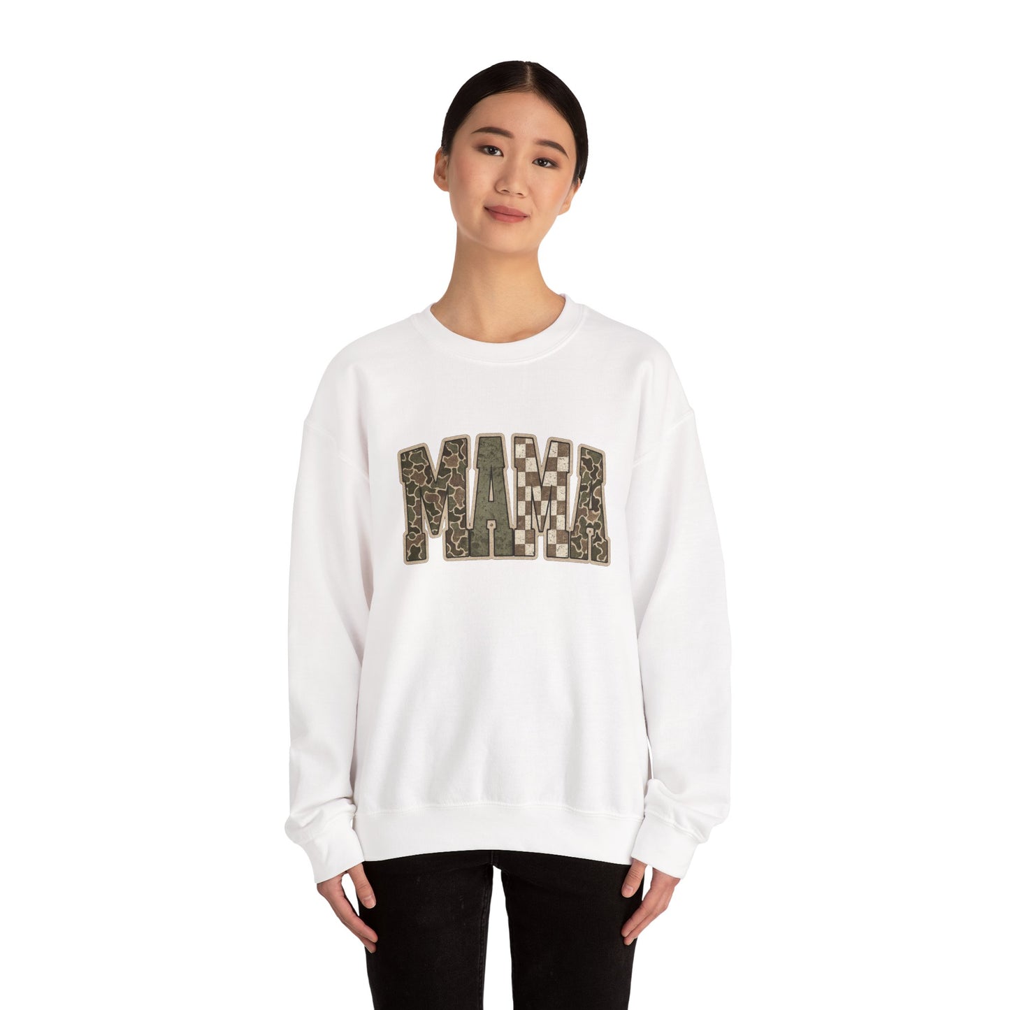 Mama Camo Crewneck Sweatshirt