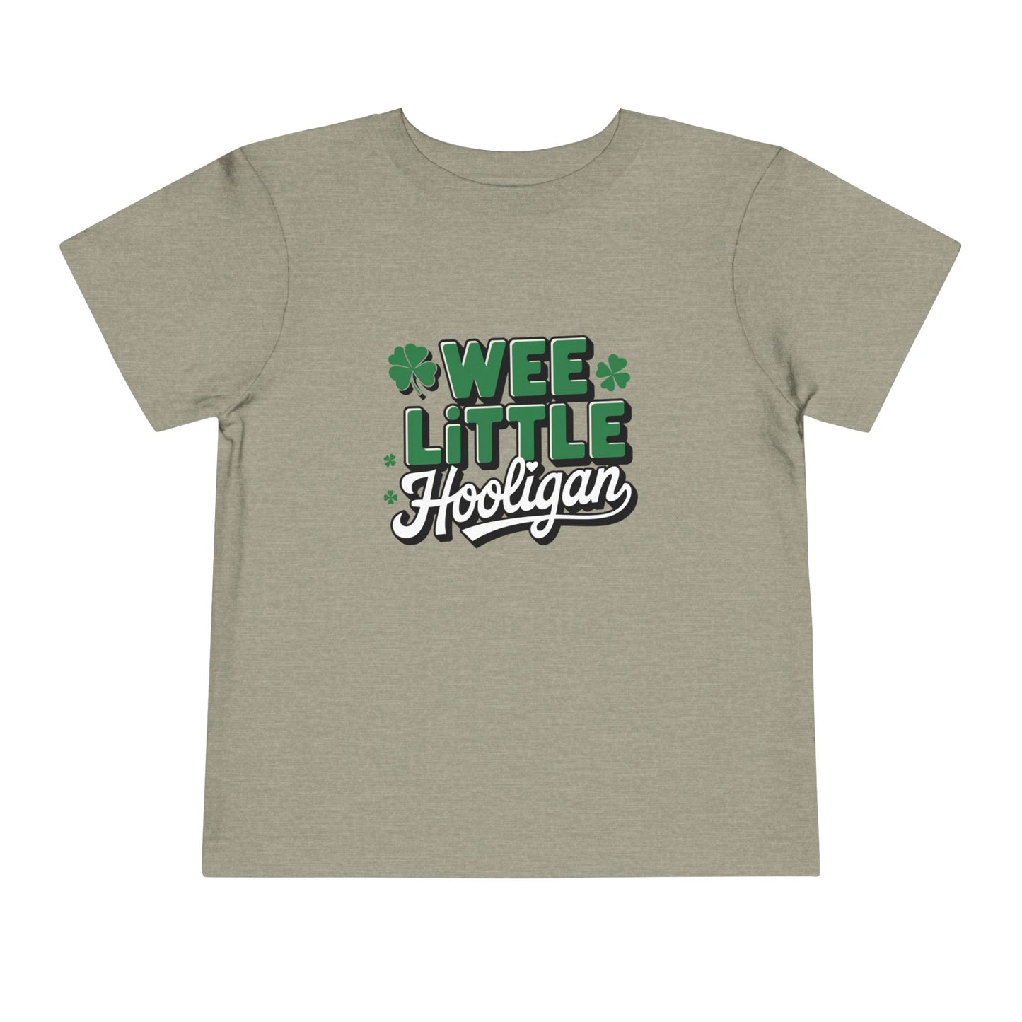 Wee Little Hooligan Toddler Tee — St. Patrick's Day Shamrock Kids Shirt