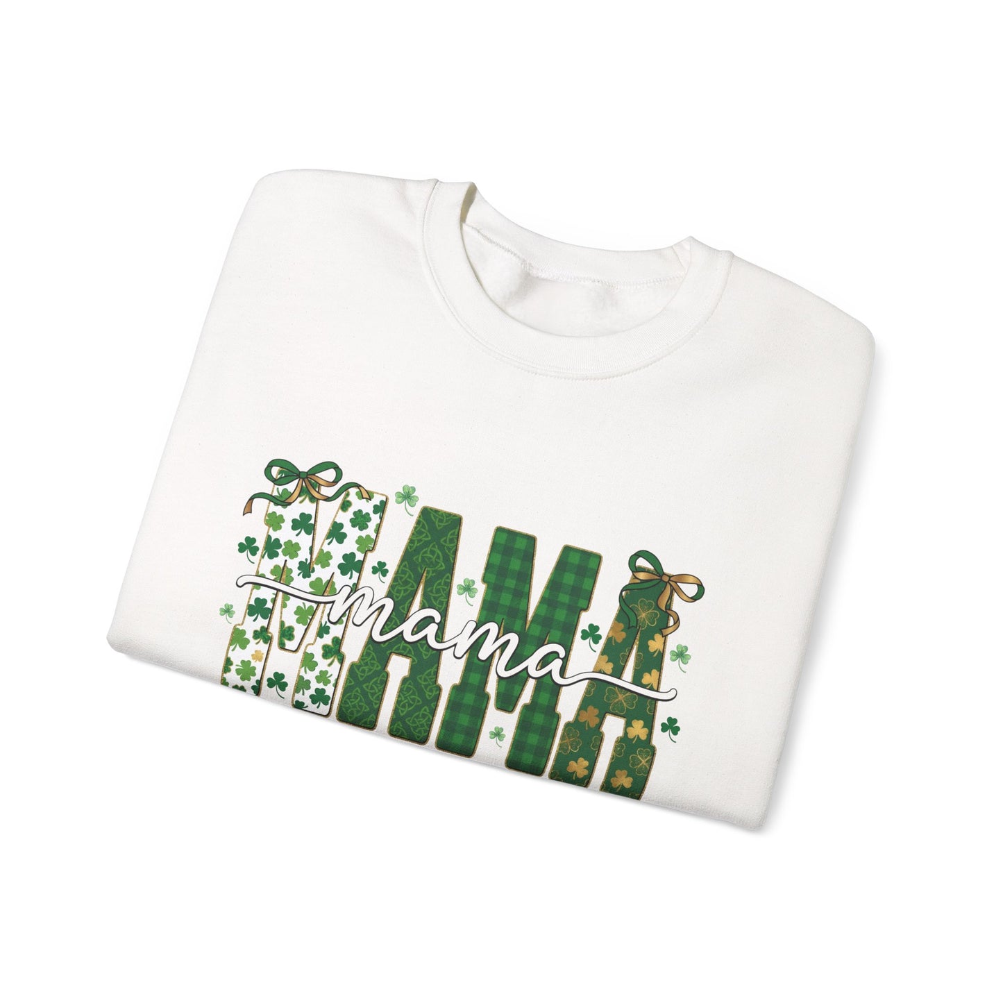 Mama Shamrock Crewneck Sweatshirt