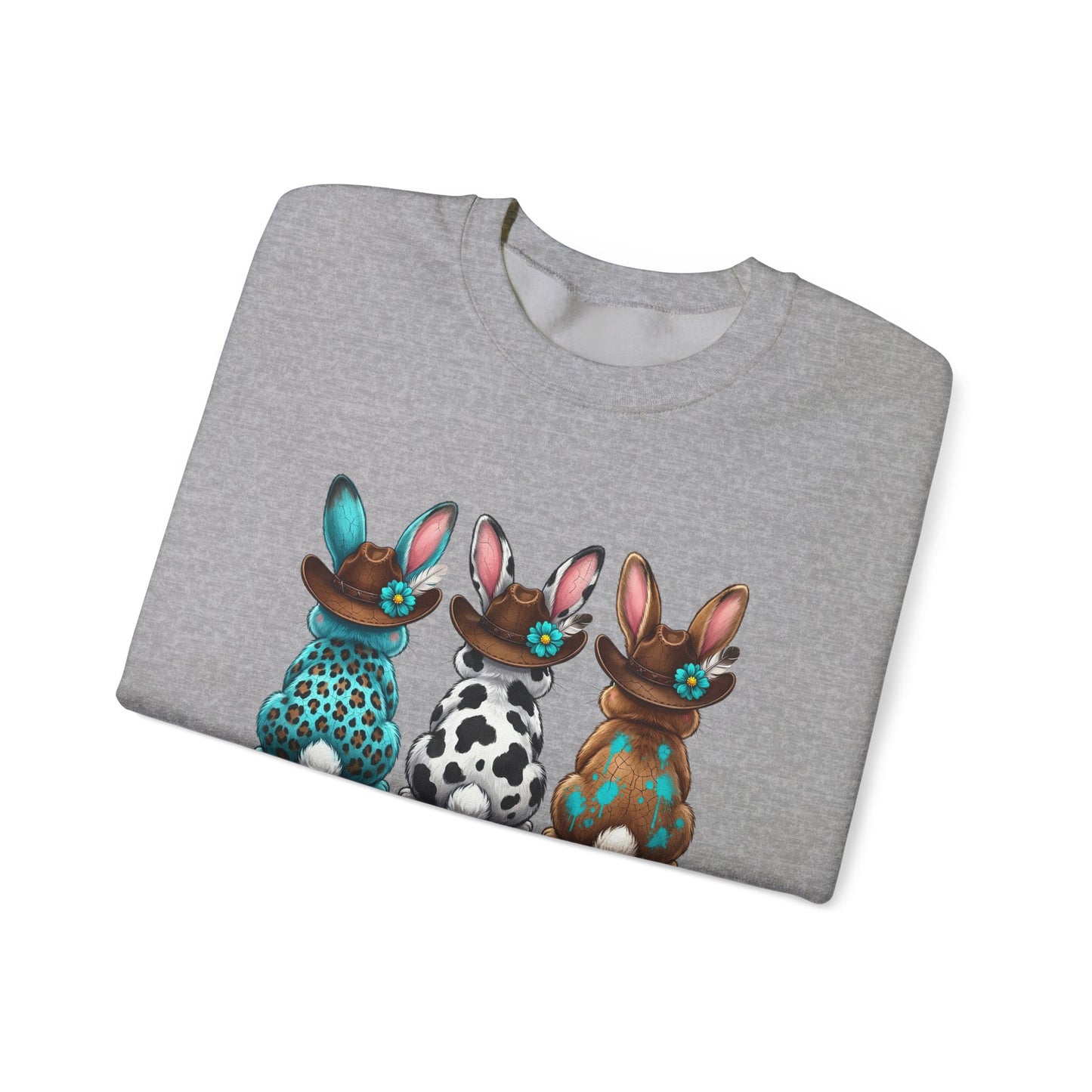 Easter Trio Bunny Crewneck Sweatshirt