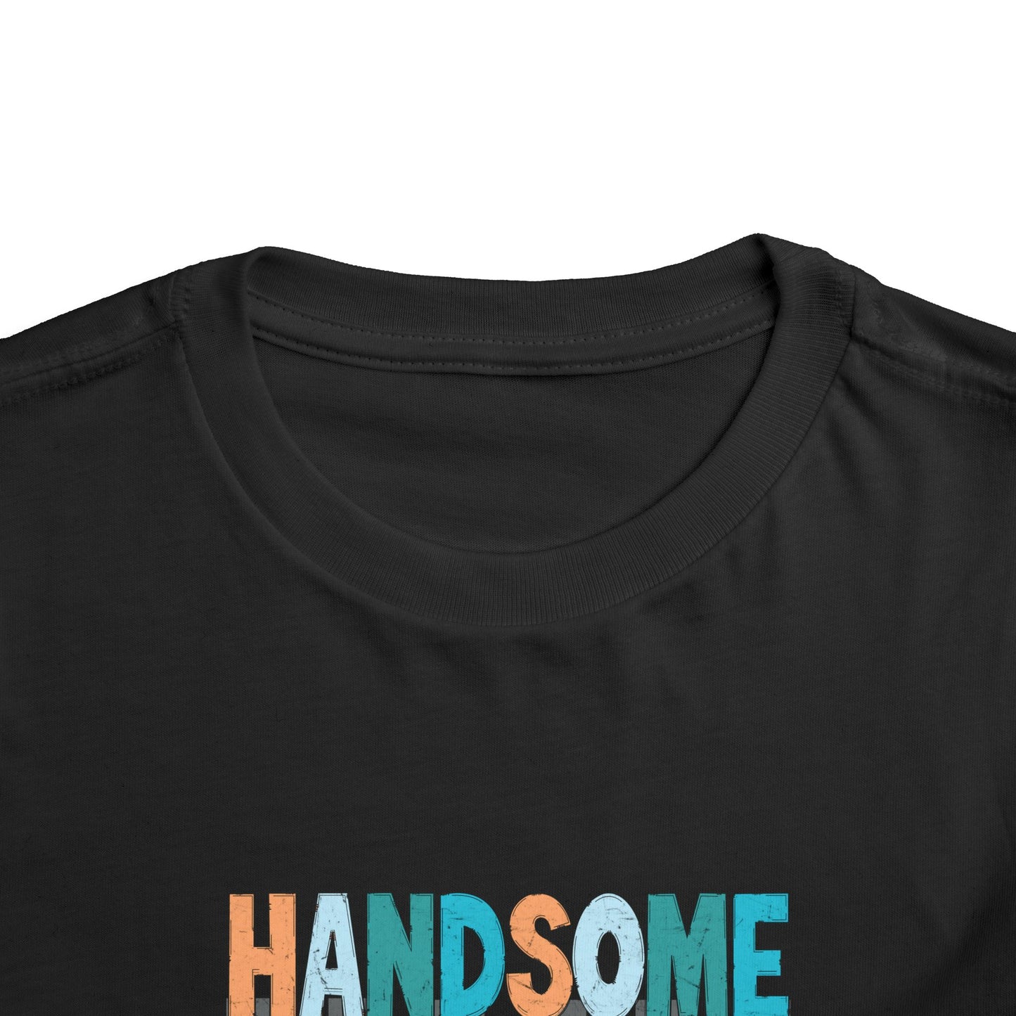 Handsome Dude Toddler Tee — Cute Checkered Baby Boy Shirt