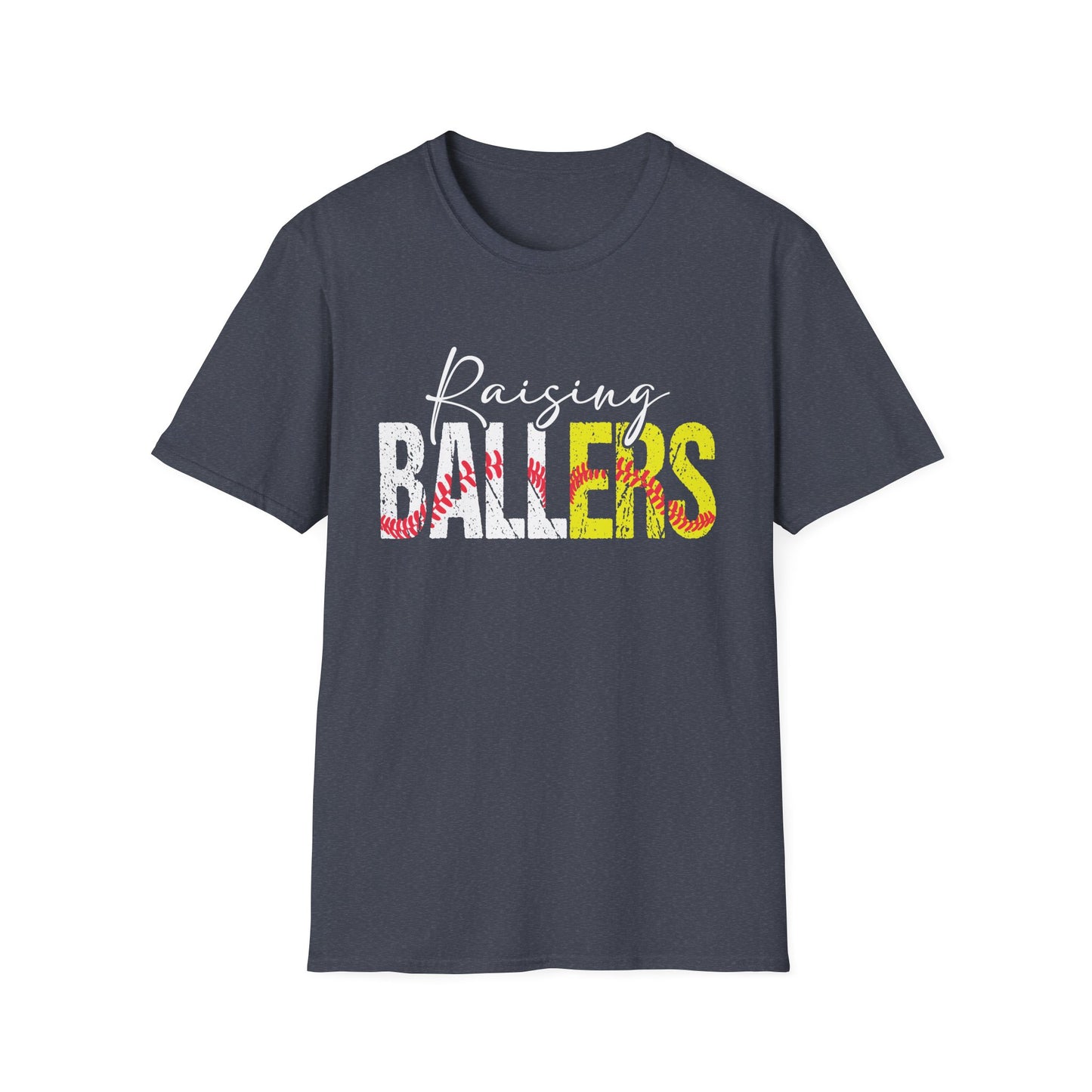 Raising Ballers T-Shirt — Basketball Mom/Dad Tee