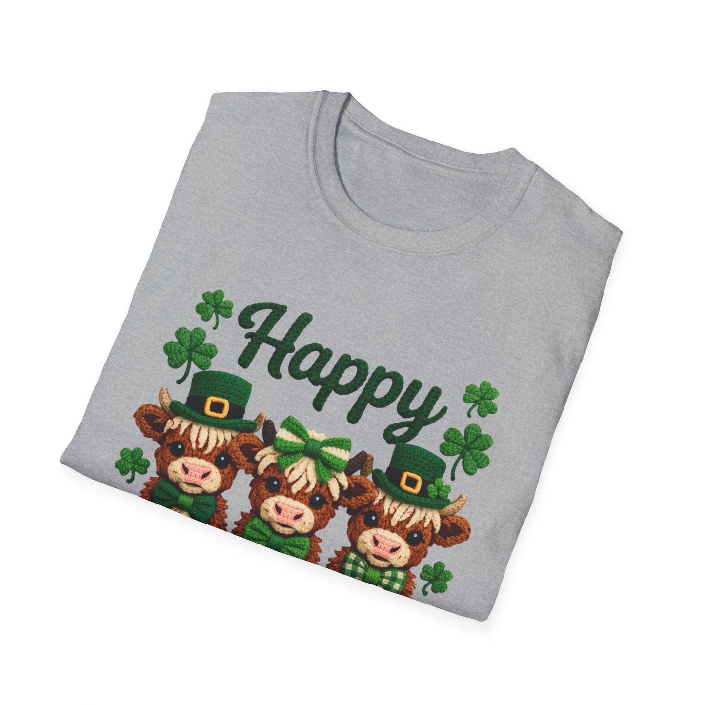 St. Patrick's Day T-Shirt Cow