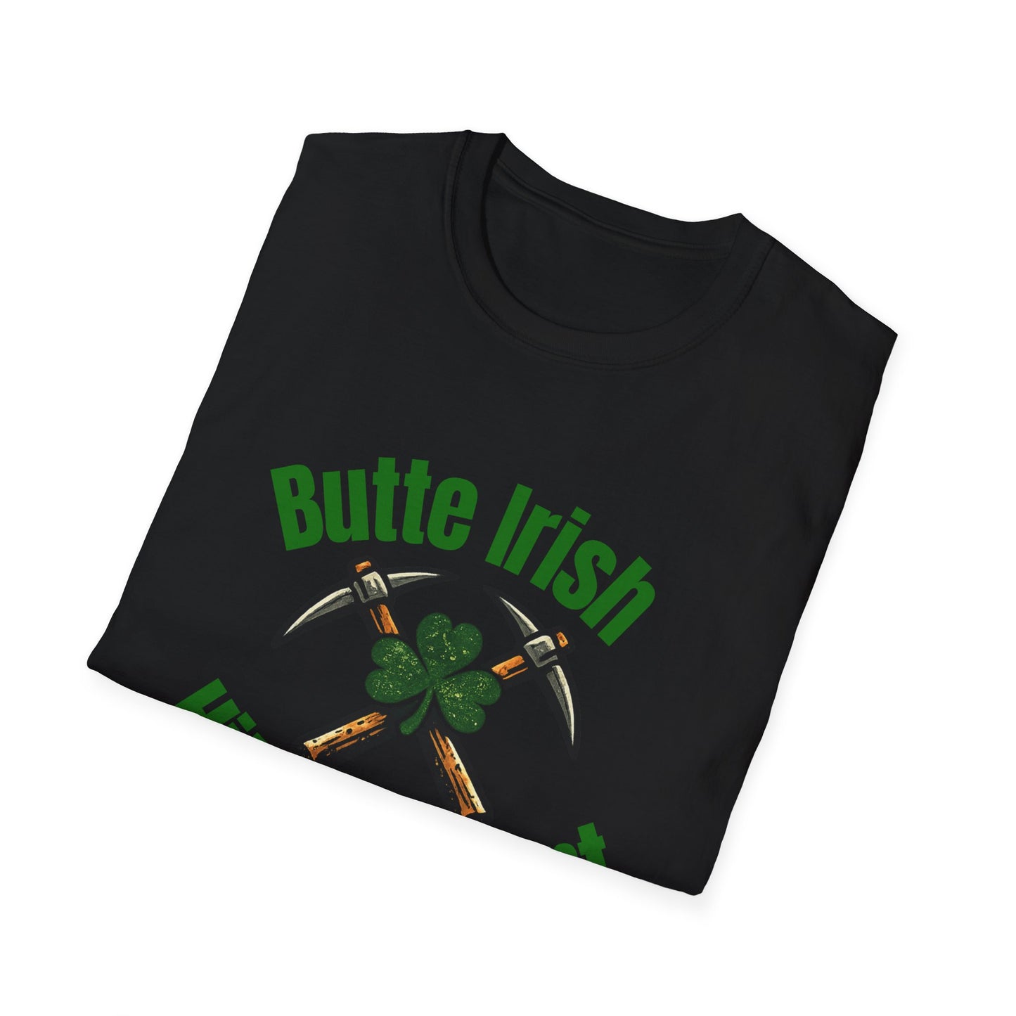 Butte Irish Hits Different T-Shirt — St. Patrick’s Mining Shamrock Tee
