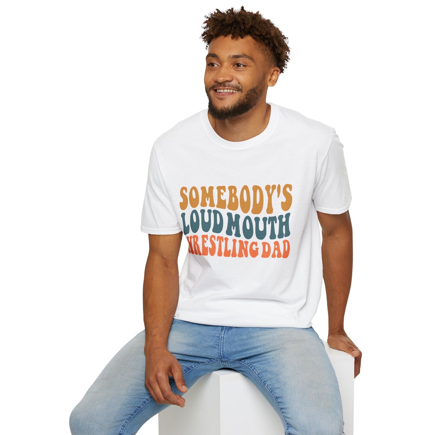 Somebody's Loud Mouth Wrestling Dad T-Shirt