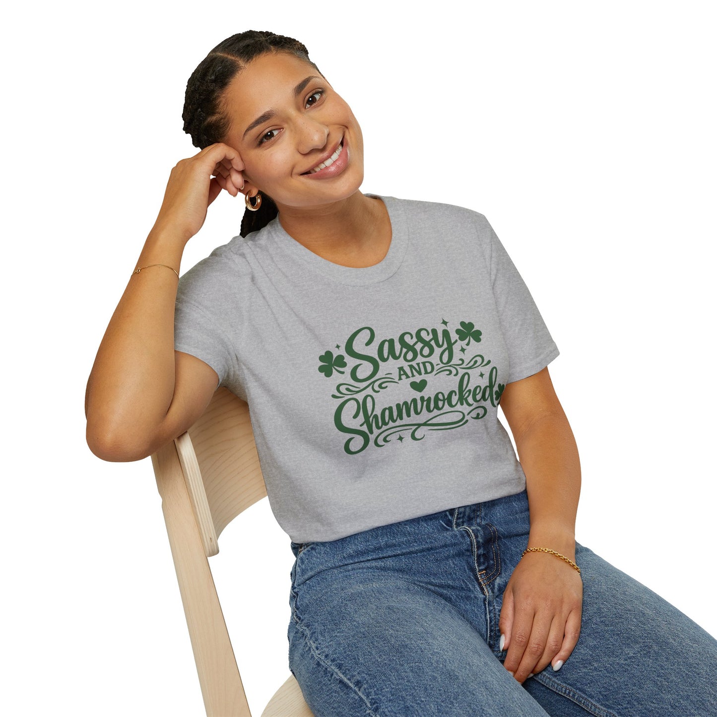Sassy and Shamrocked T-Shirt — St. Patrick's Day