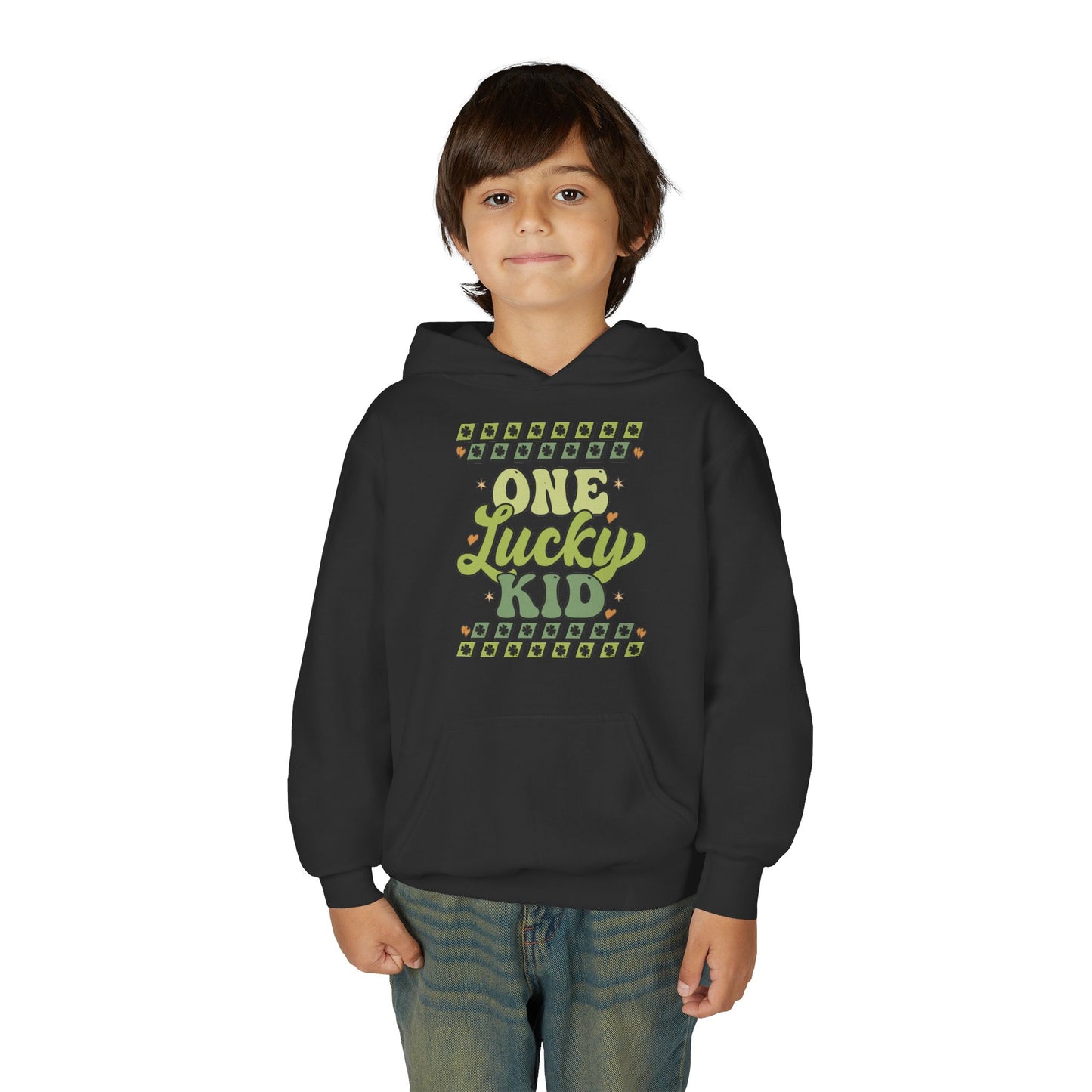 One Lucky Kid Hoodie — Youth St. Patrick's Day Lucky Kid Sweatshirt