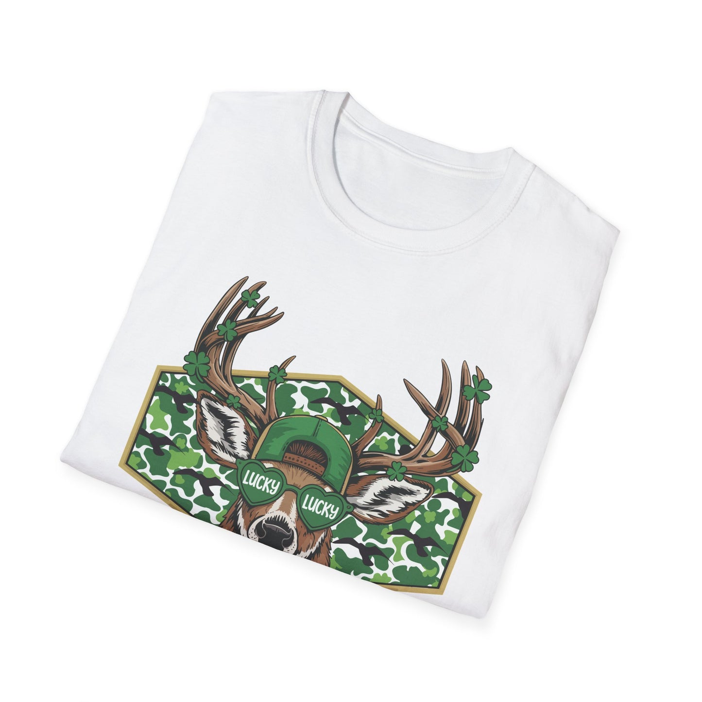 Camo Buck Deer T-Shirt