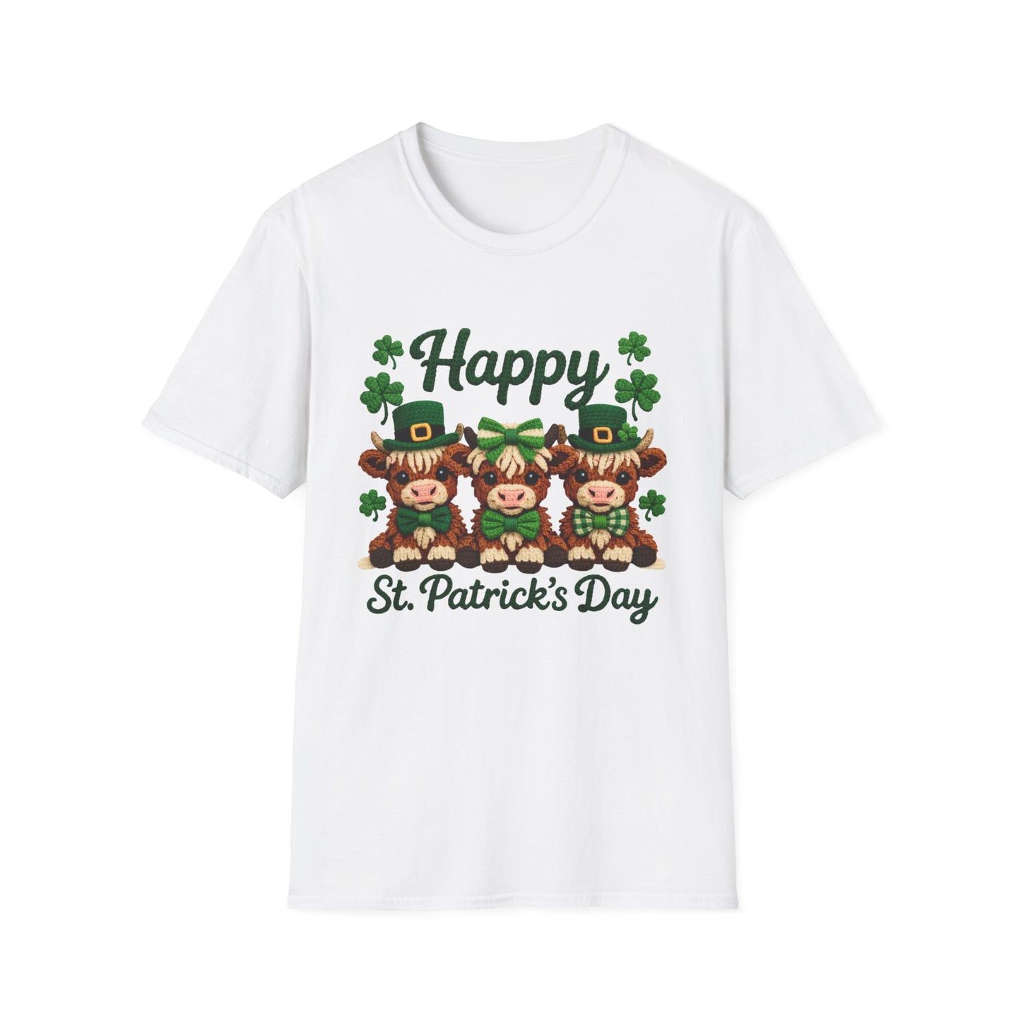 St. Patrick's Day T-Shirt Cow