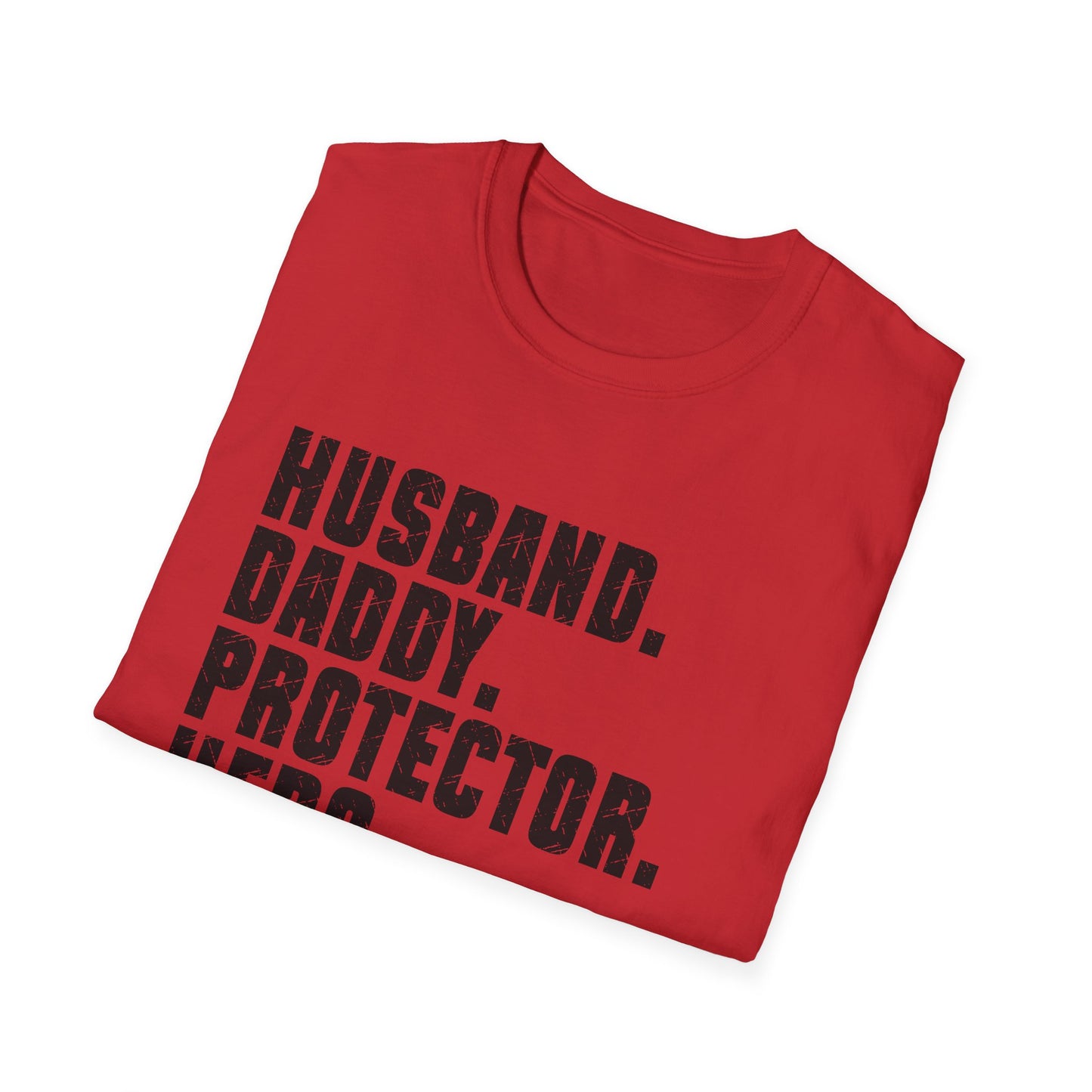 Husband Daddy Protector Hero T‑Shirt — Father's Day Gift Tee