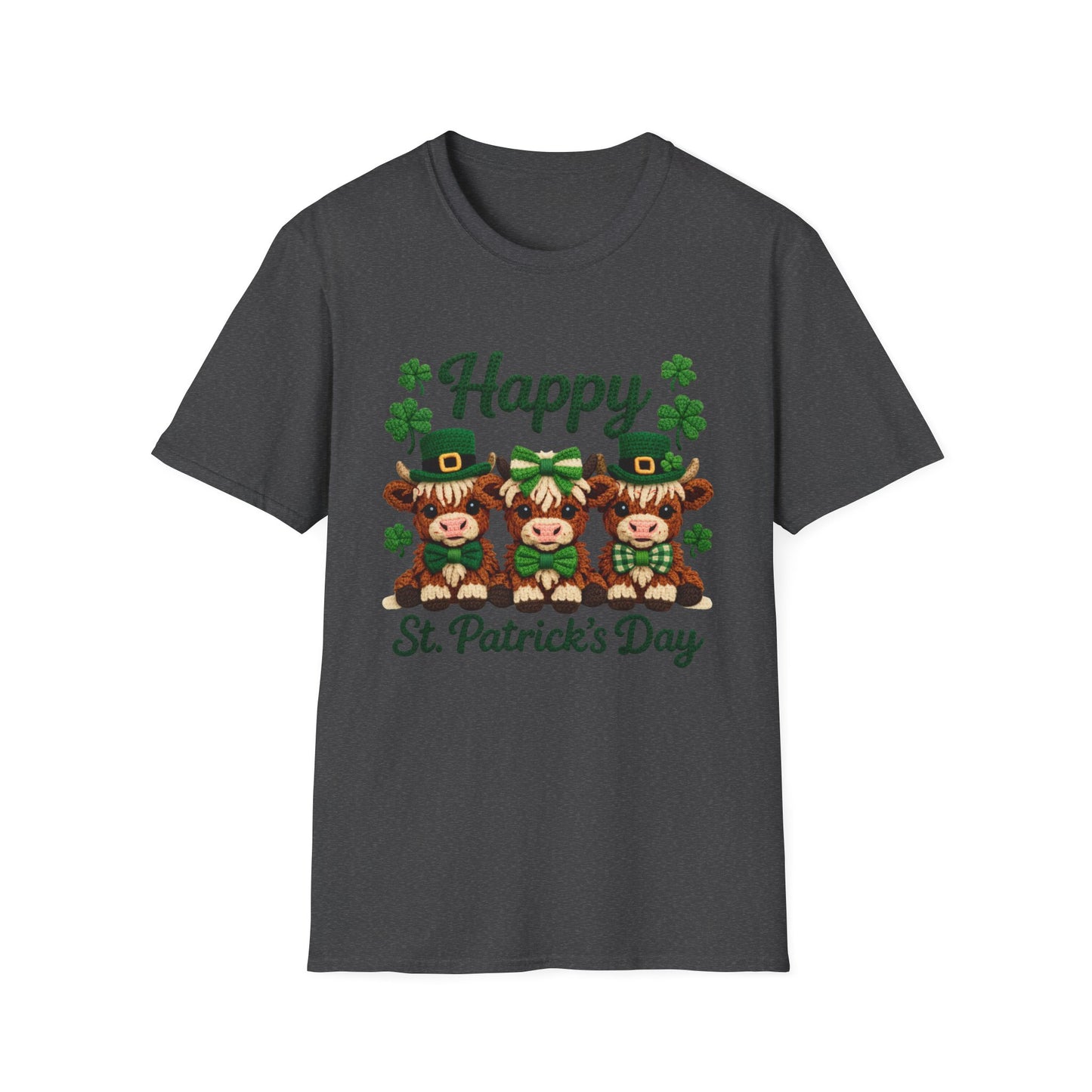 St. Patrick's Day T-Shirt Cow