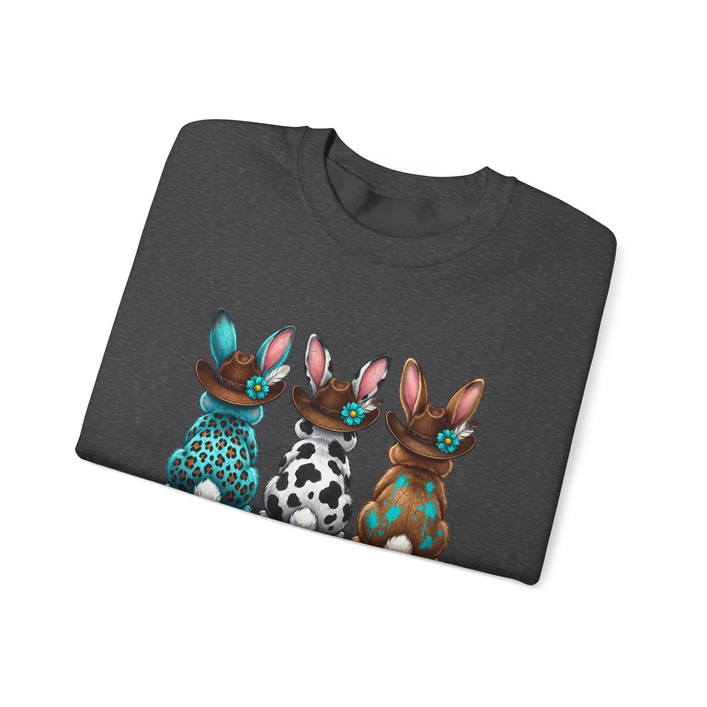Easter Trio Bunny Crewneck Sweatshirt