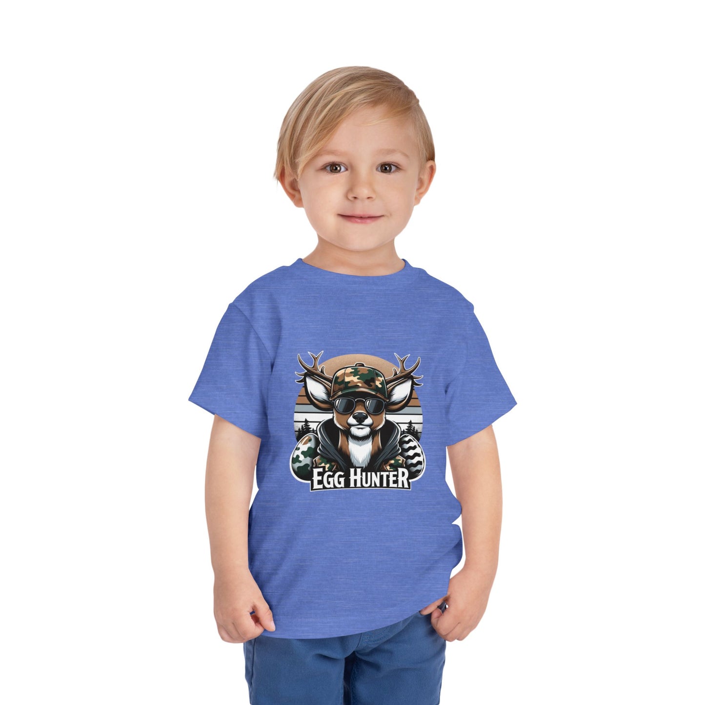 Toddler "Egg Hunter" Deer Camo Tee