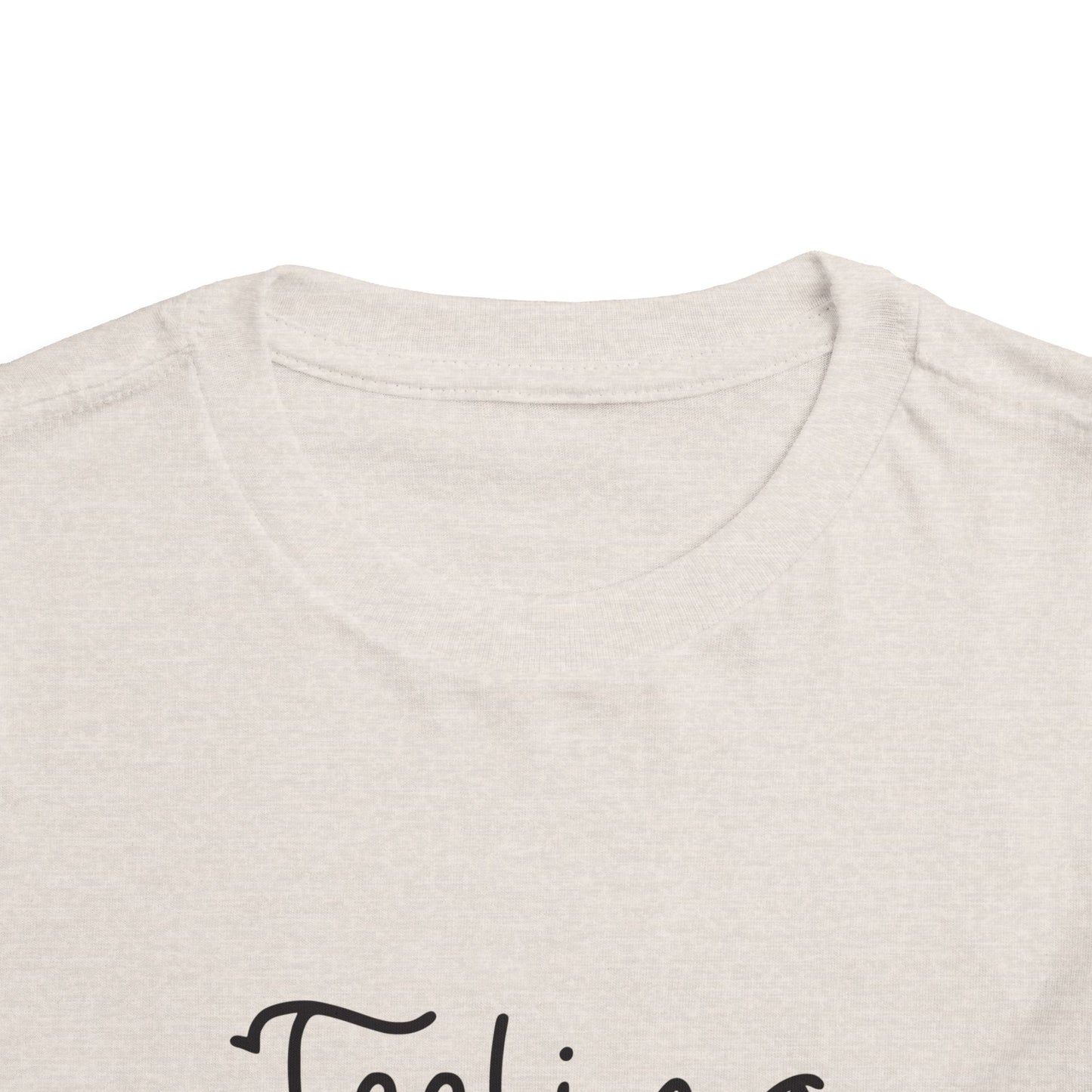 Toddler Tee — "Feeling Cute Might Throw a Tantrum Later" Cute Graphic Shirt