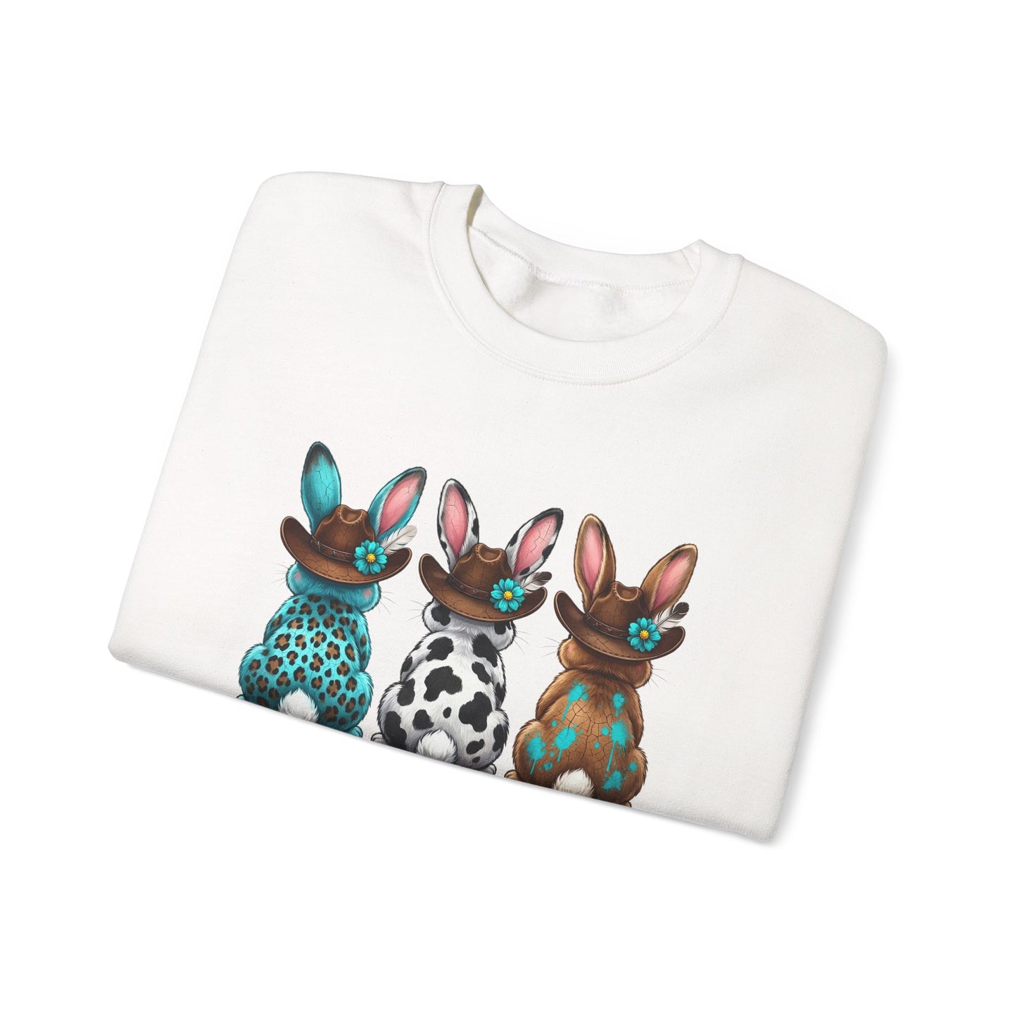 Easter Trio Bunny Crewneck Sweatshirt