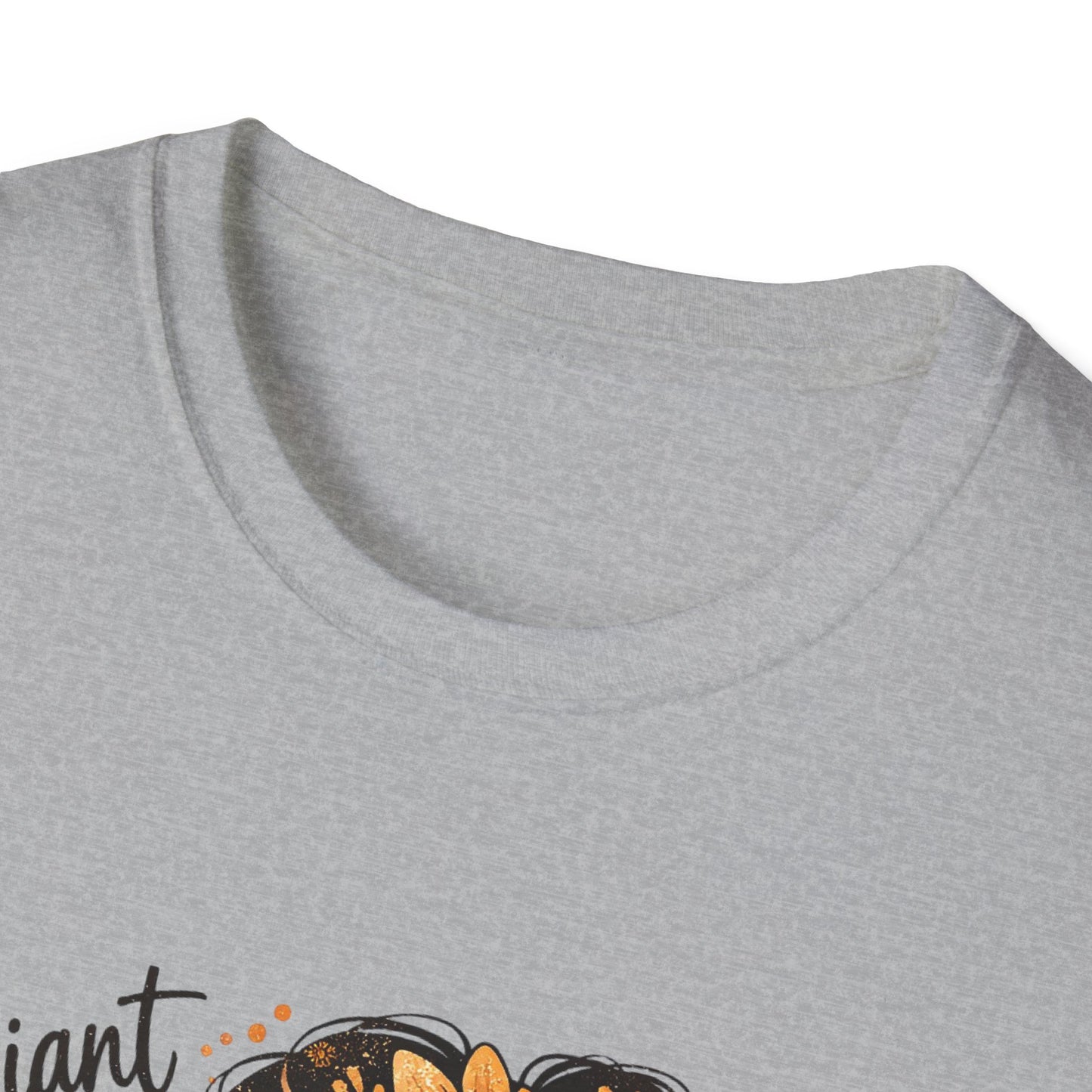 Mother Floral Silhouette T-Shirt — Radiant Loving Patient Design for Mom (Mother)