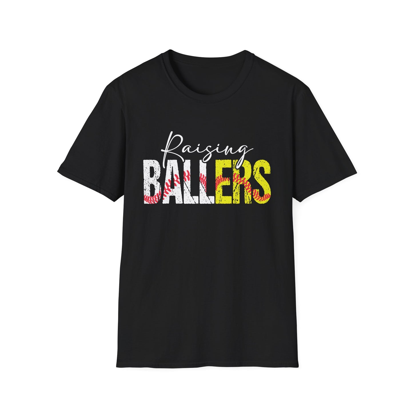 Raising Ballers T-Shirt — Basketball Mom/Dad Tee