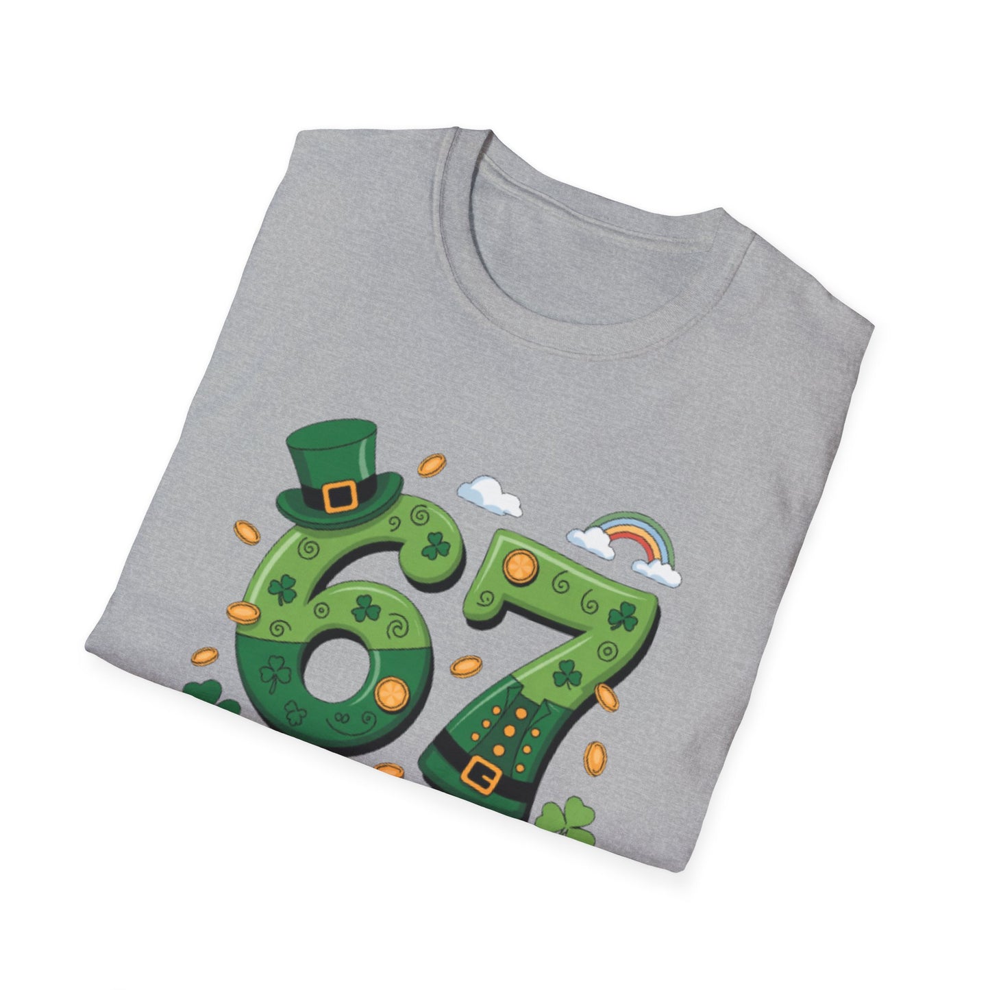 St. Patrick's '67 Bruh' T-Shirt – Lucky Shamrock Birthday Tee